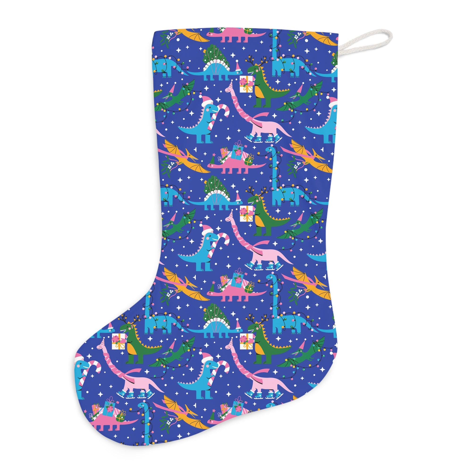 Cute Dino Christmas - Dinosaur Stocking