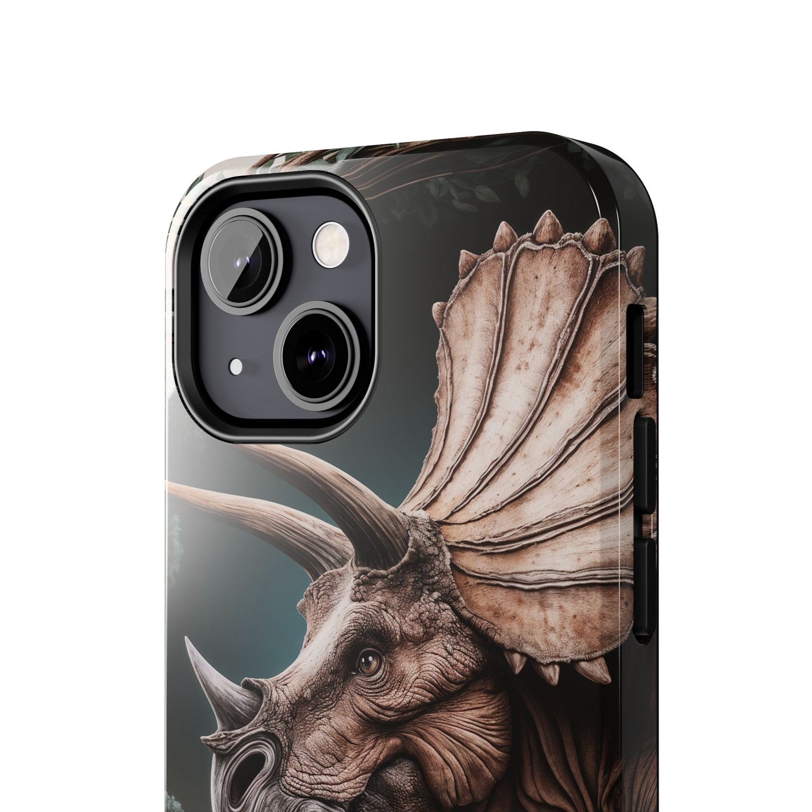 Triceratops Wilderness Adventure - Dinosaur Phone Case