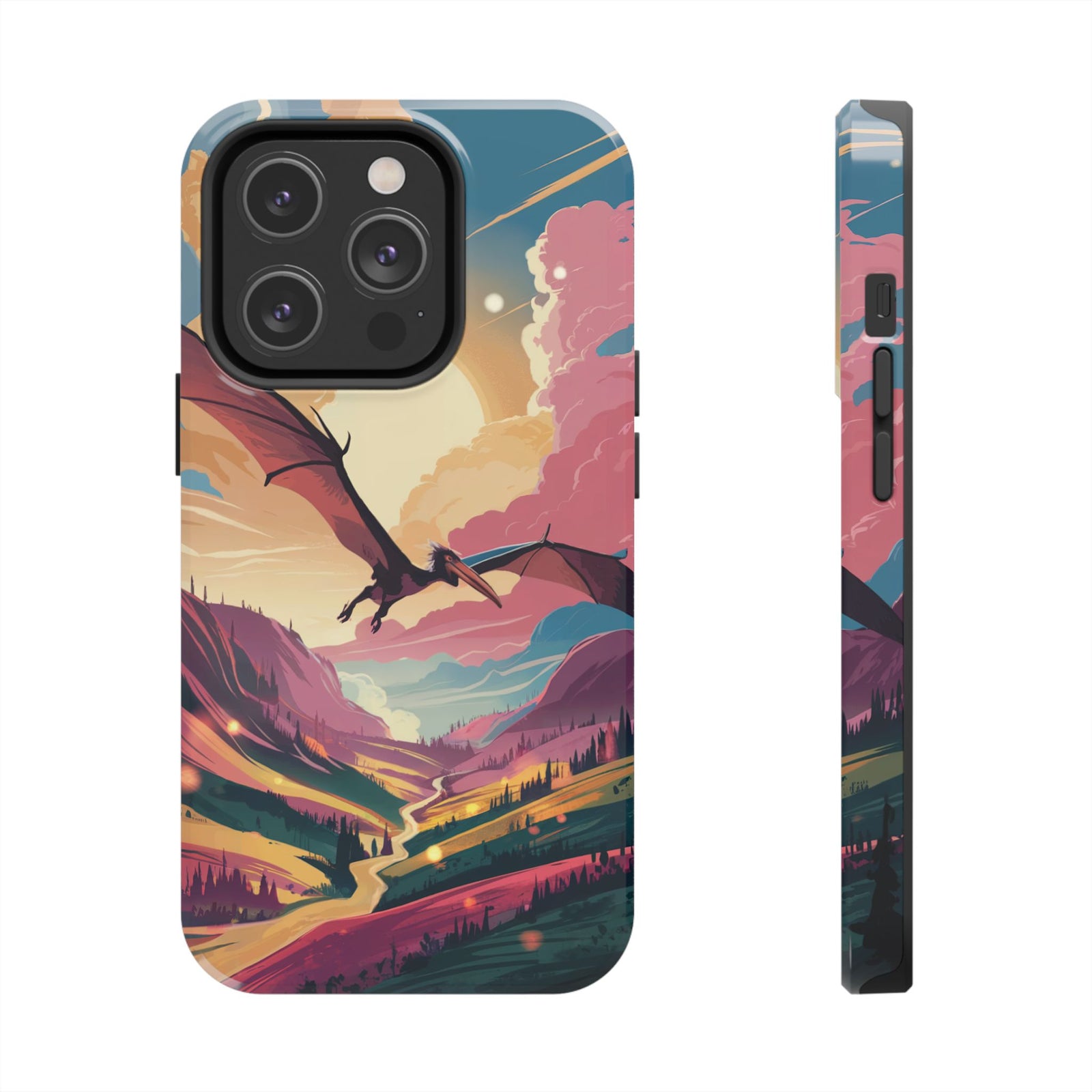 Pteranodon Sky Journey - Dinosaur Phone Case