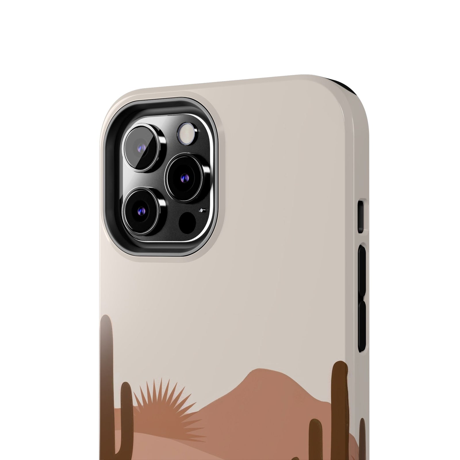 Desert Dino Silhouette - Dinosaur Phone Case