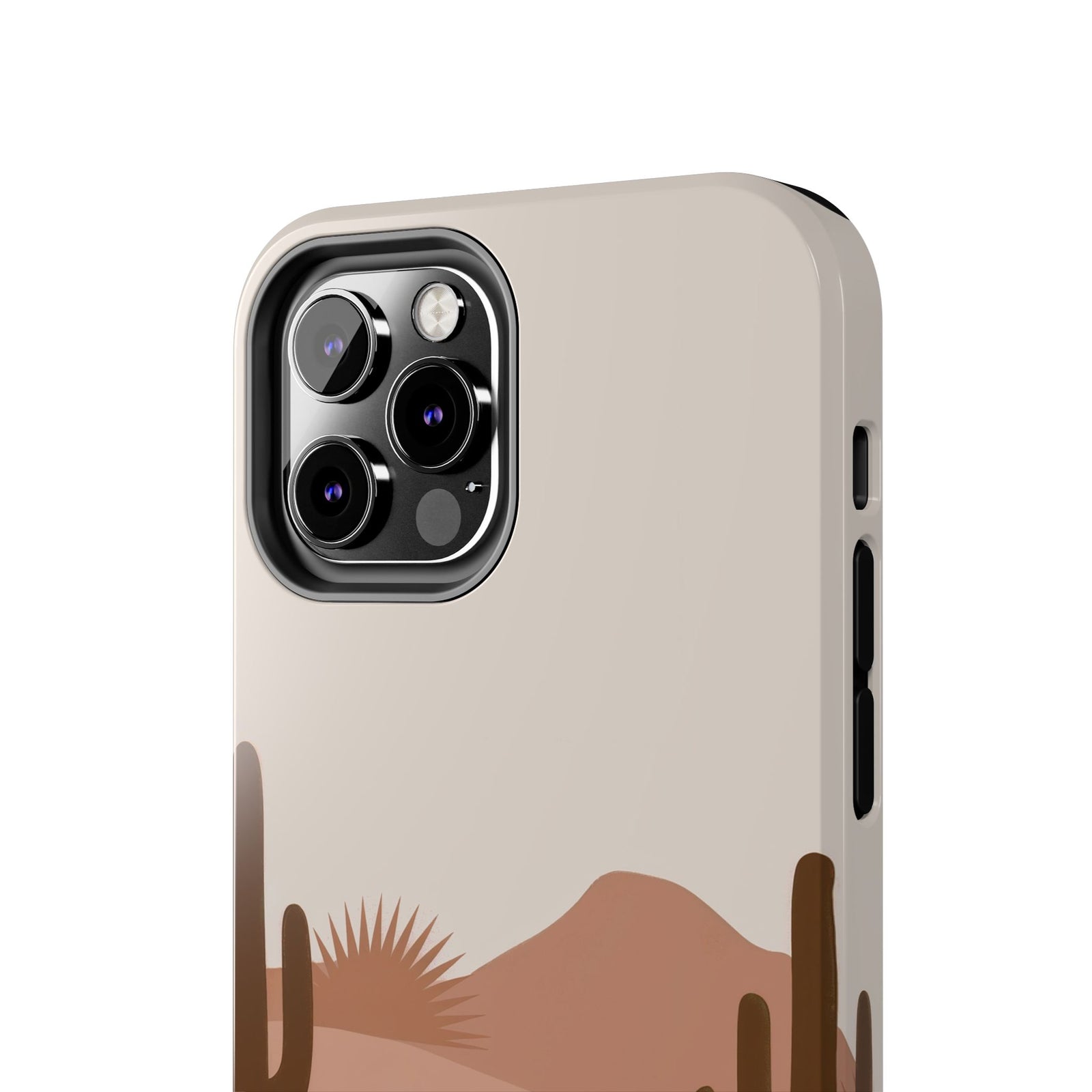 Desert Dino Silhouette - Dinosaur Phone Case
