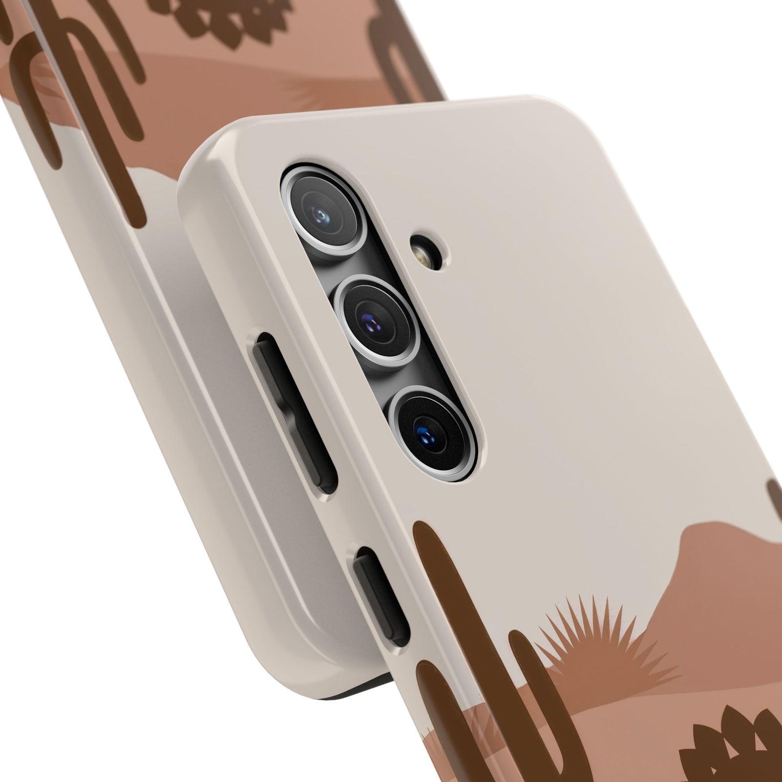 Desert Dino Silhouette - Dinosaur Phone Case