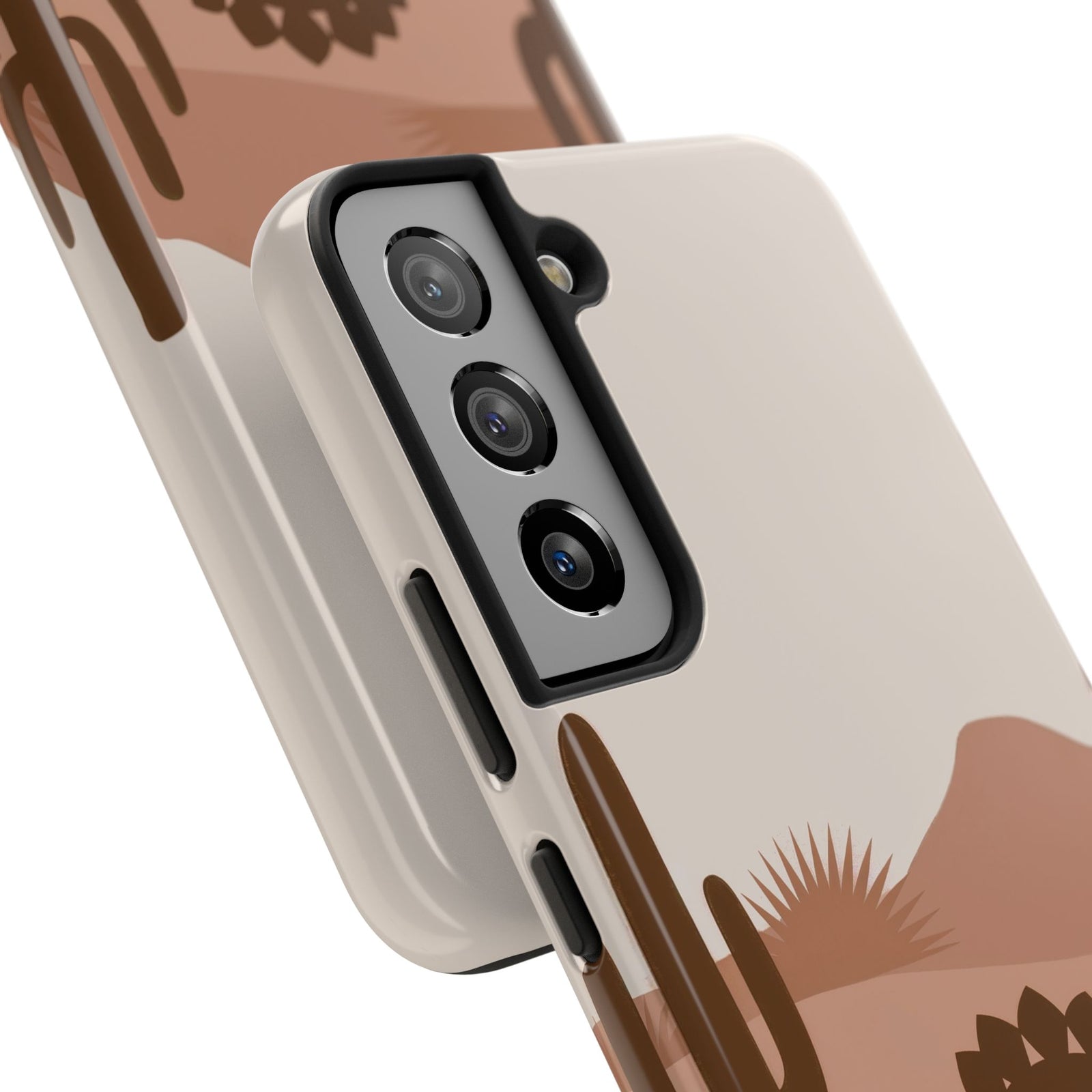 Desert Dino Silhouette - Dinosaur Phone Case