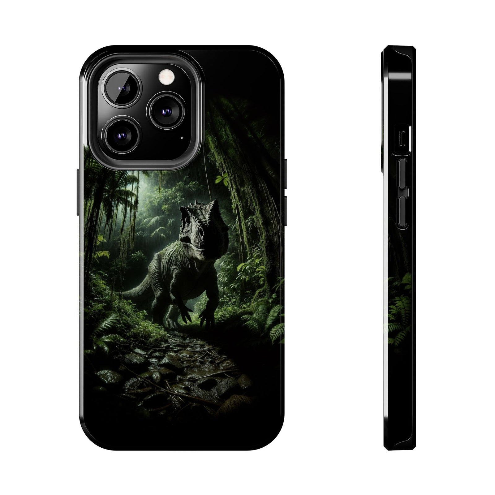 Jungle Dino Adventure - Dinosaur Phone Case