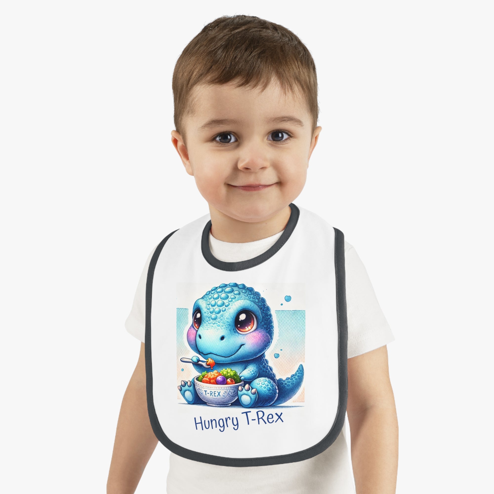 Hungry T-Rex - Baby Dinosaur Bib