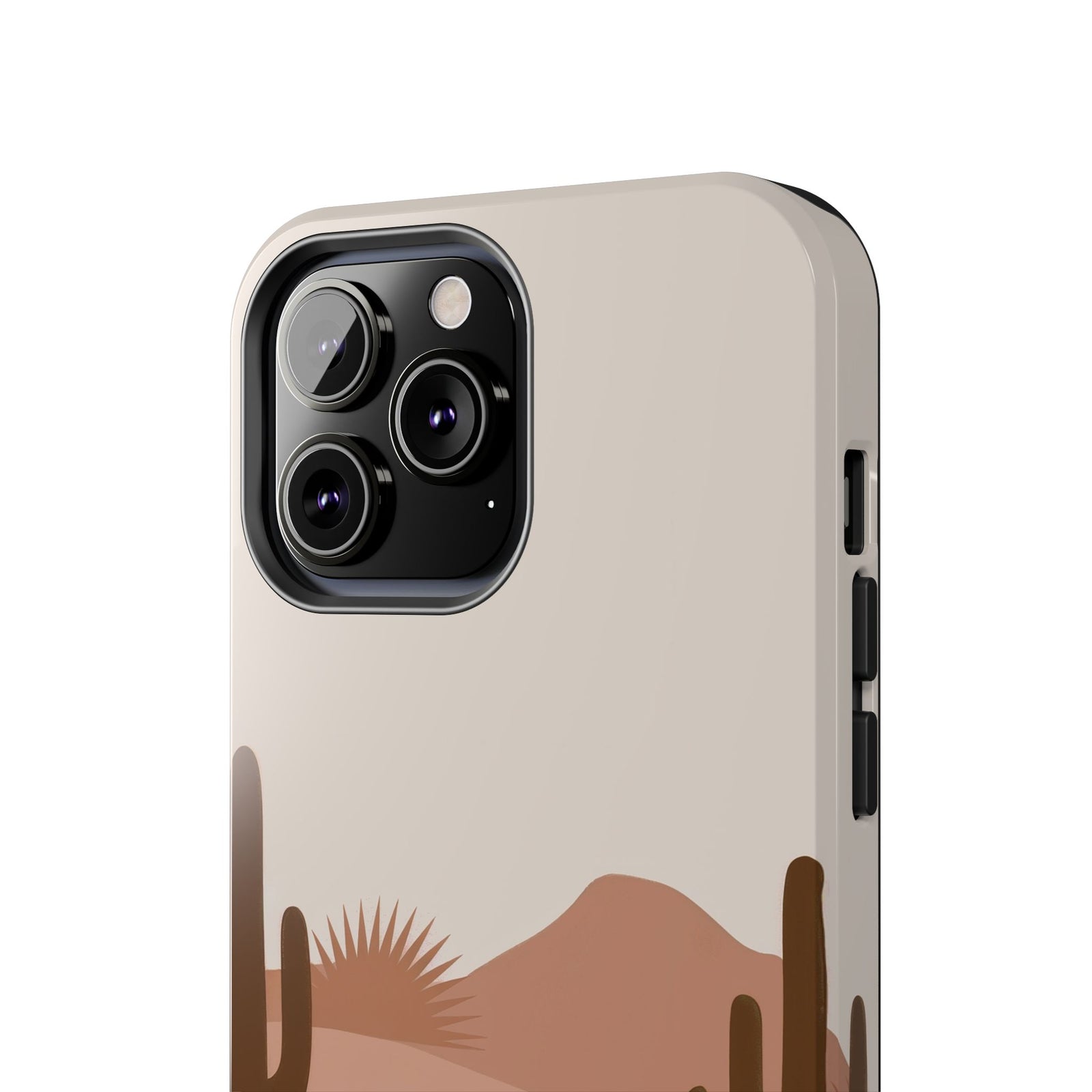 Desert Dino Silhouette - Dinosaur Phone Case