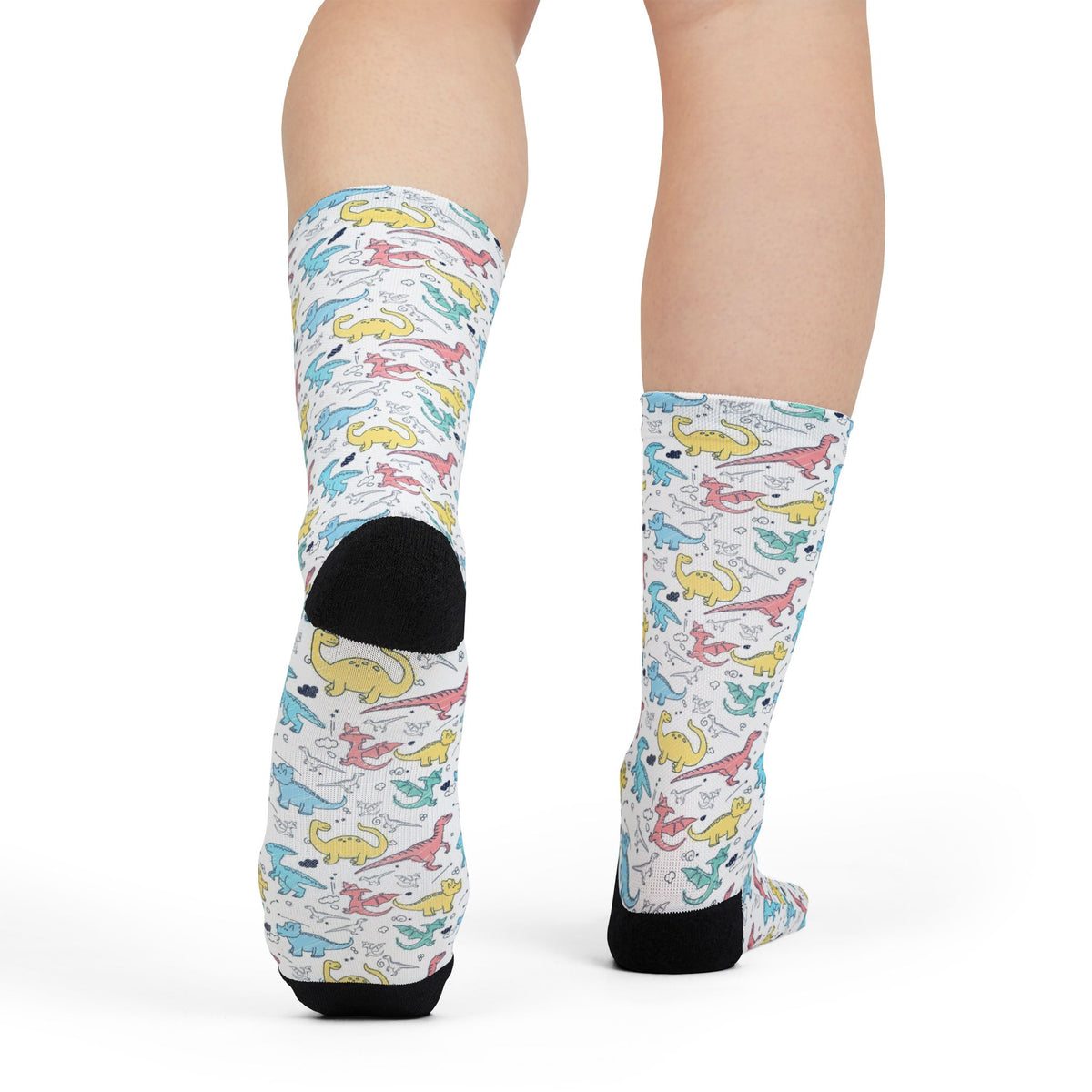 Sublimation Crew Socks - sketch2