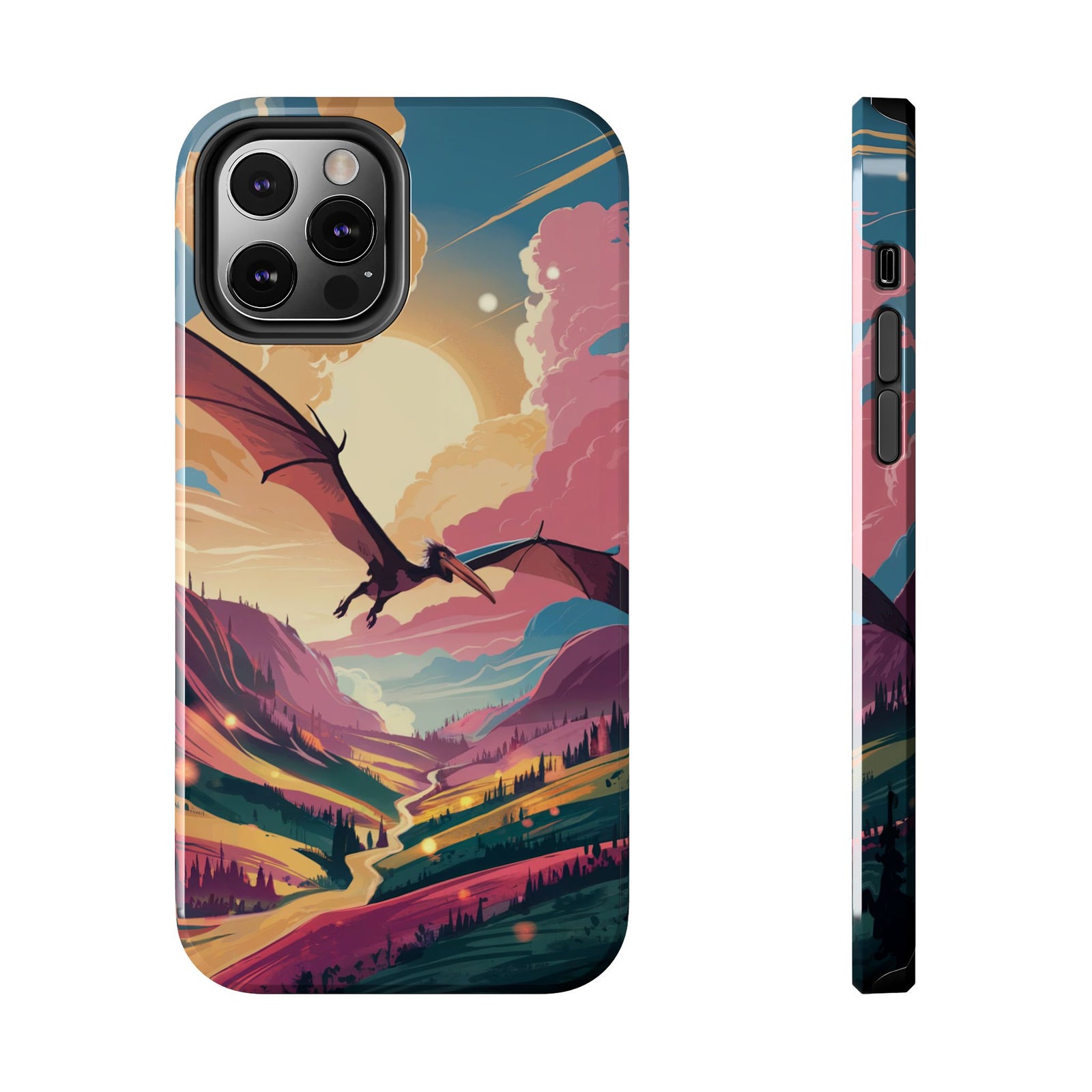 Pteranodon Sky Journey - Dinosaur Phone Case