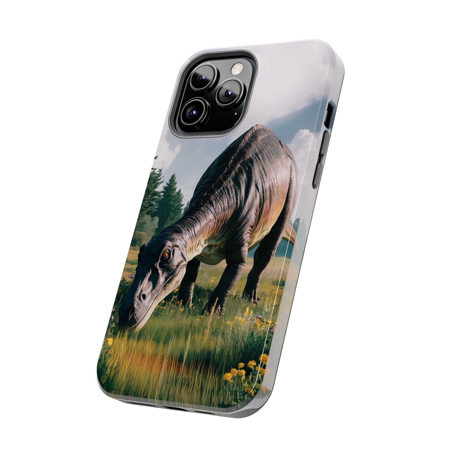 Gentle Giant Grazing - Dinosaur Phone Case