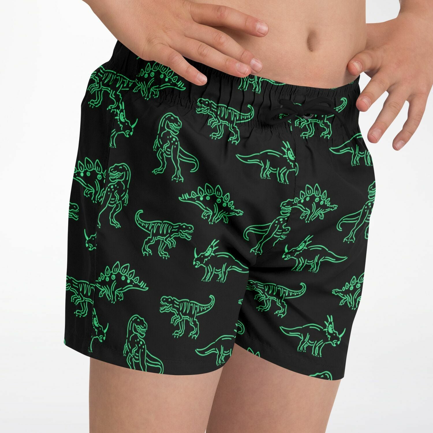 Neon Dinos - Boys Dinosaur Swimsuit