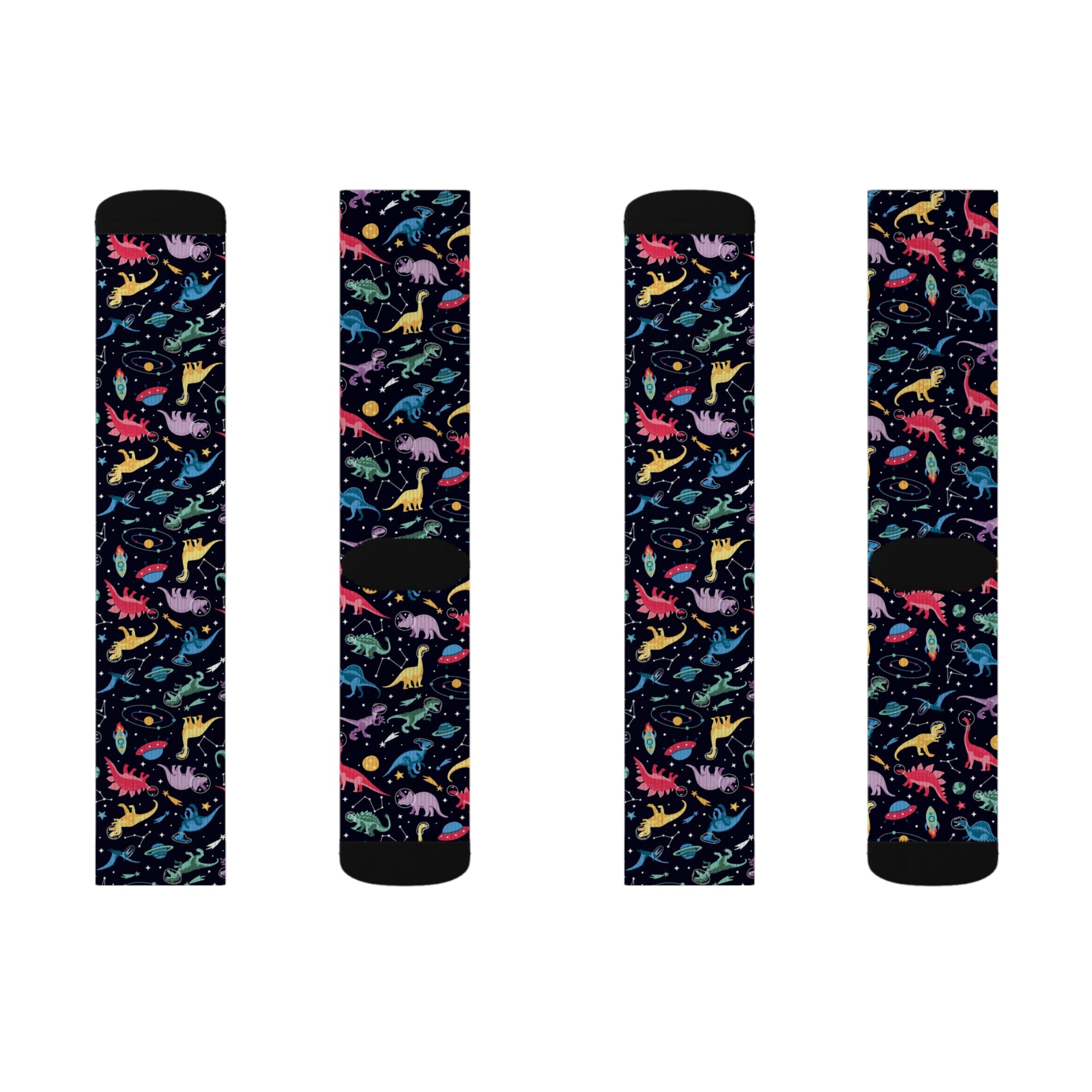 Space Dino's - Dinosaur Socks