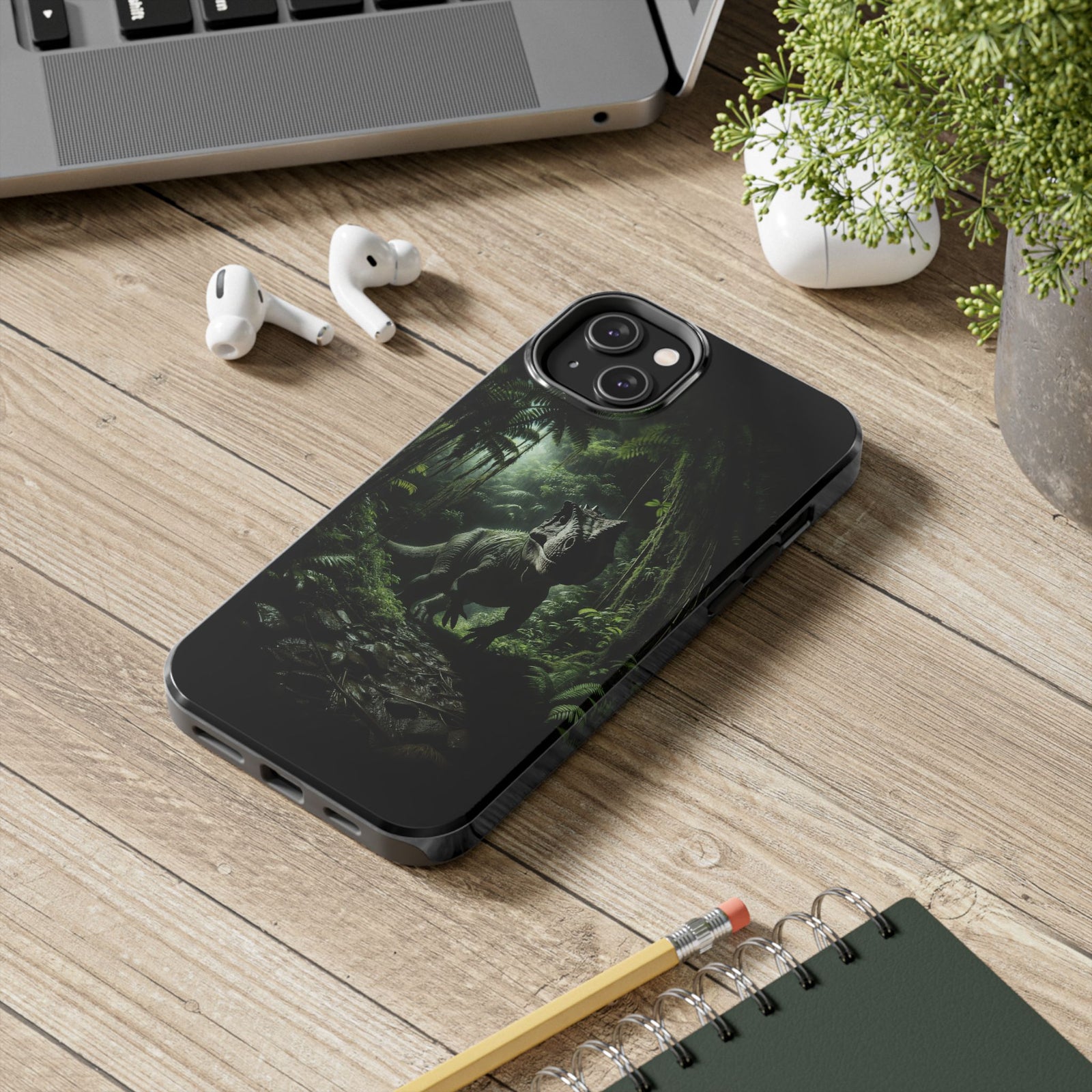 Jungle Dino Adventure - Dinosaur Phone Case