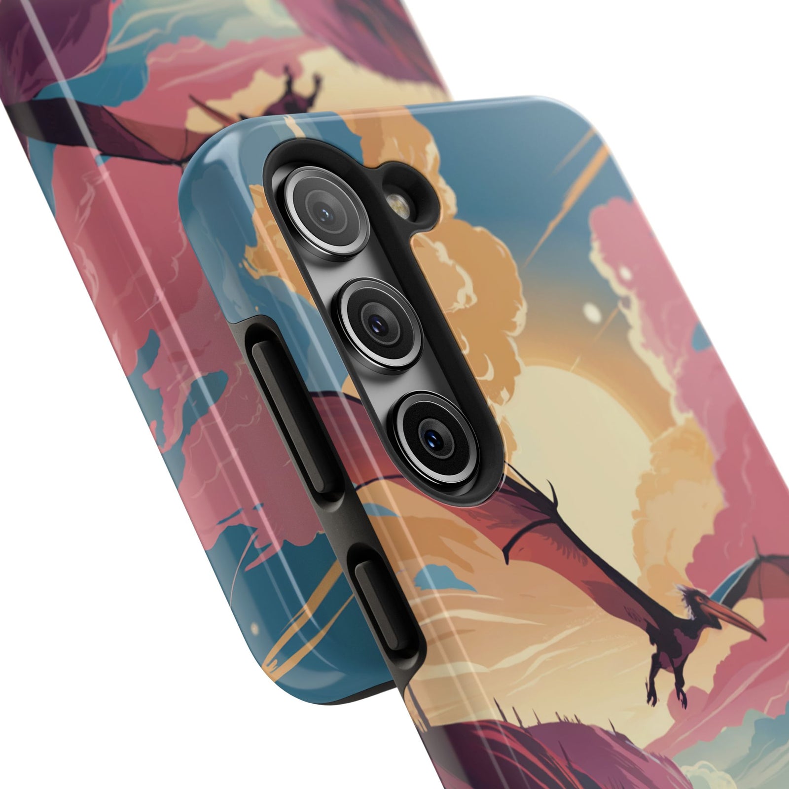 Pteranodon Sky Journey - Dinosaur Phone Case