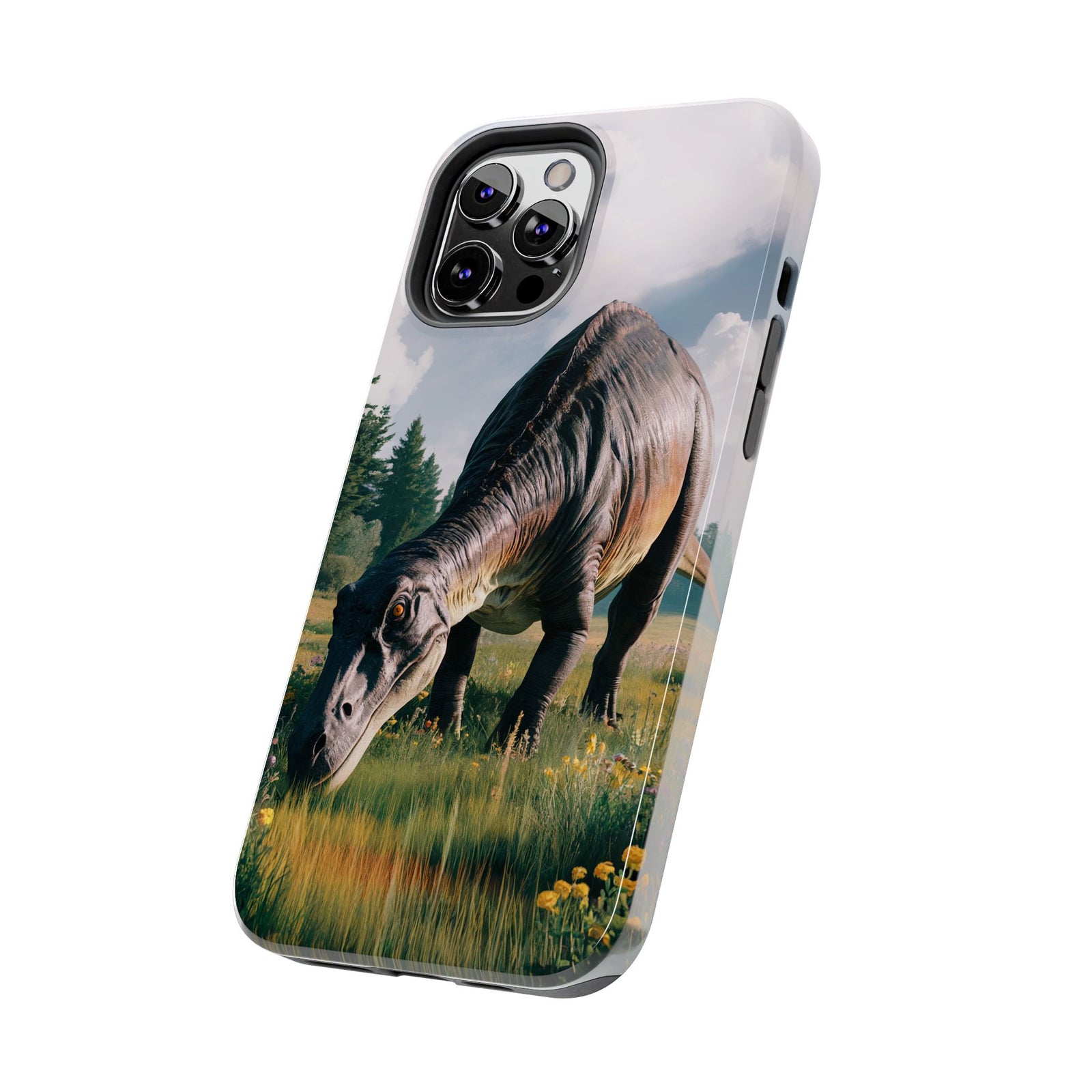 Gentle Giant Grazing - Dinosaur Phone Case