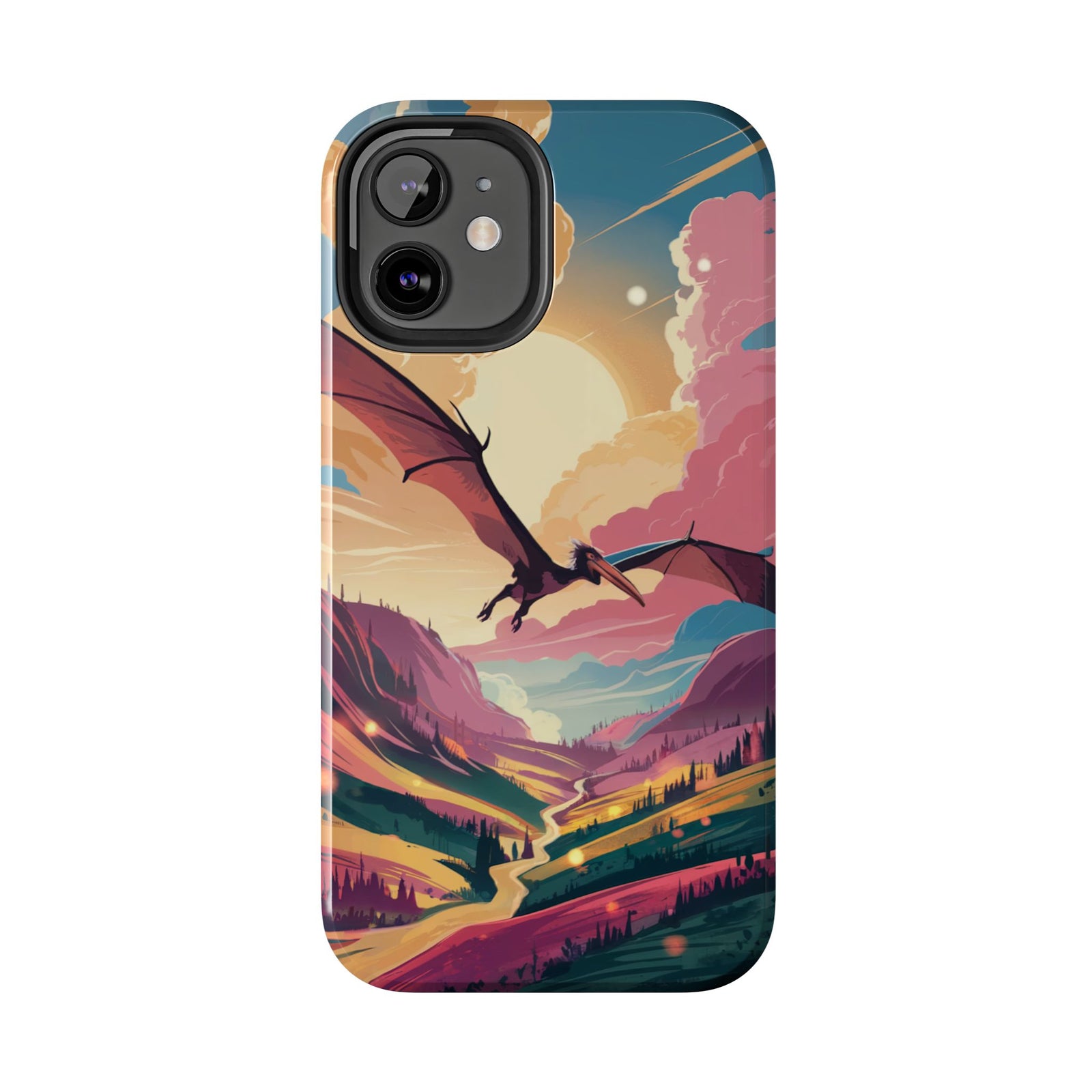 Pteranodon Sky Journey - Dinosaur Phone Case