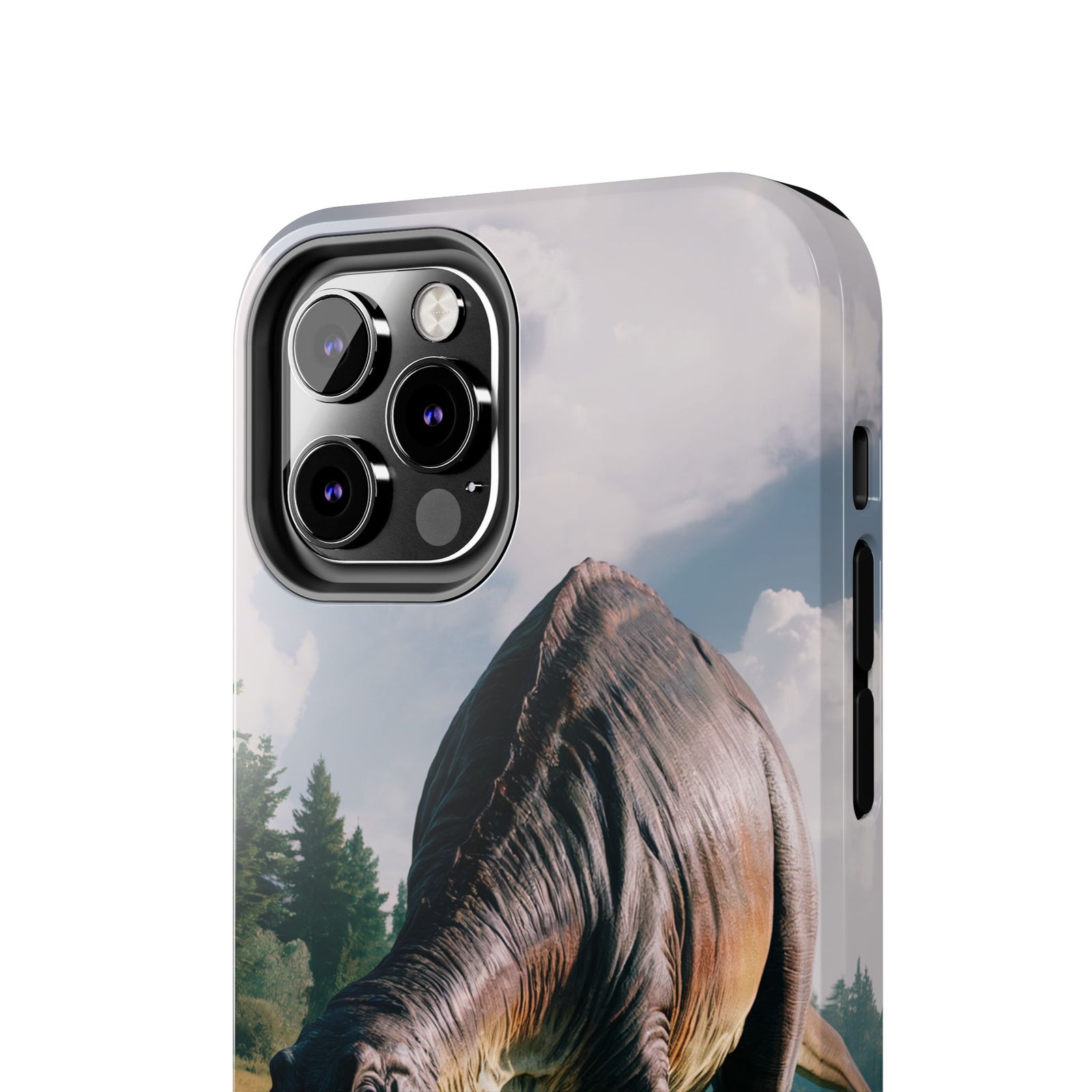 Gentle Giant Grazing - Dinosaur Phone Case