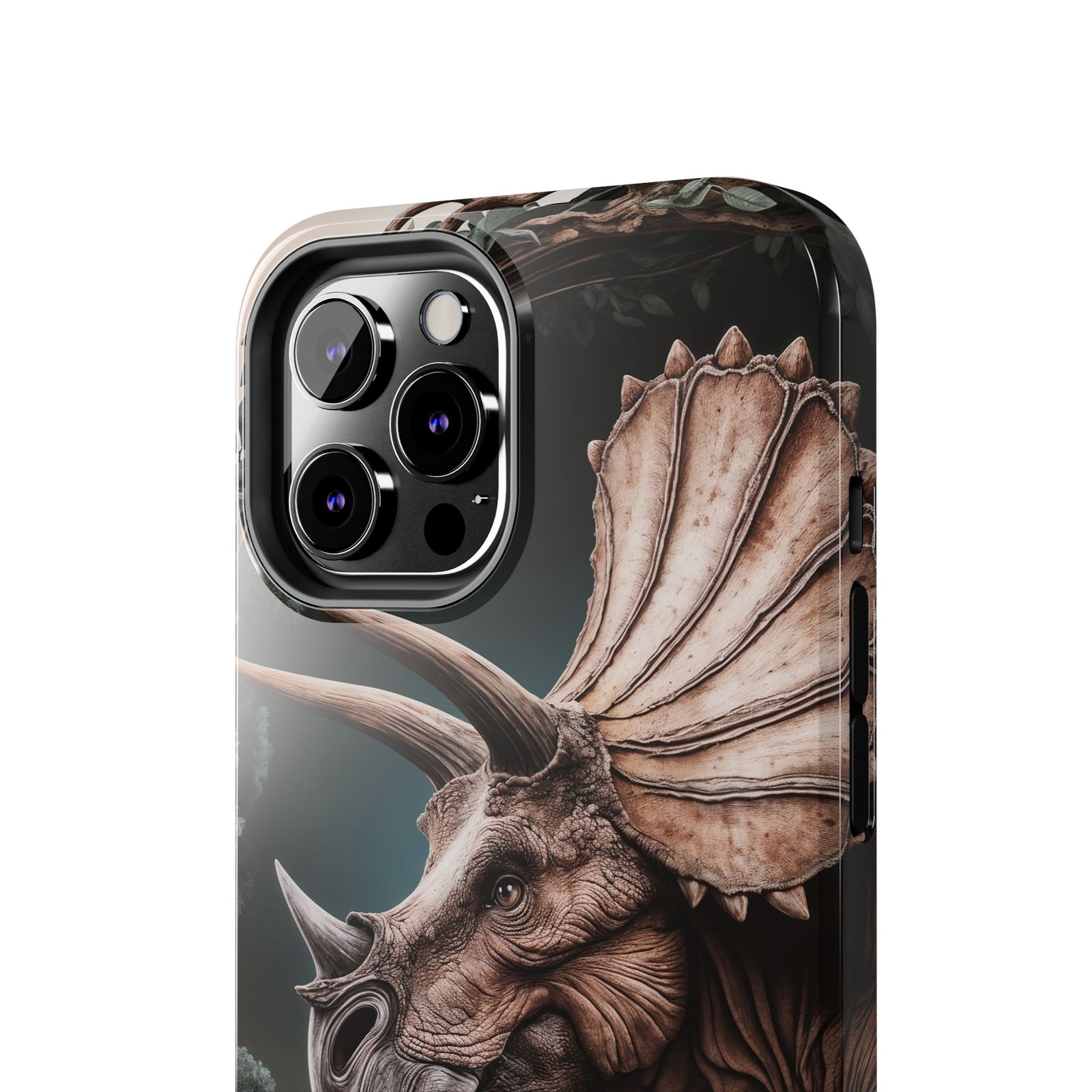 Triceratops Wilderness Adventure - Dinosaur Phone Case