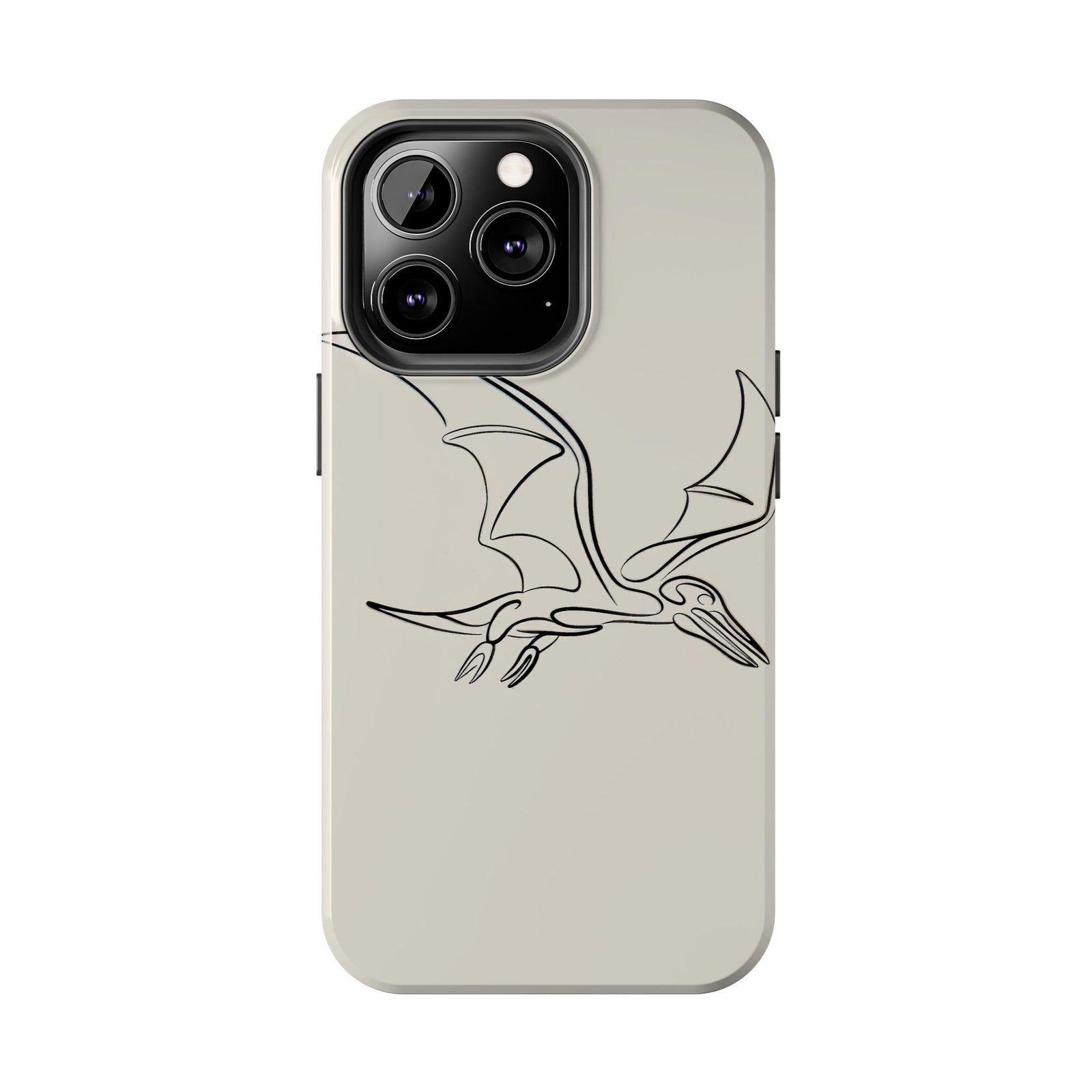 Pterodactyl Glide Art - Dinosaur Phone Case