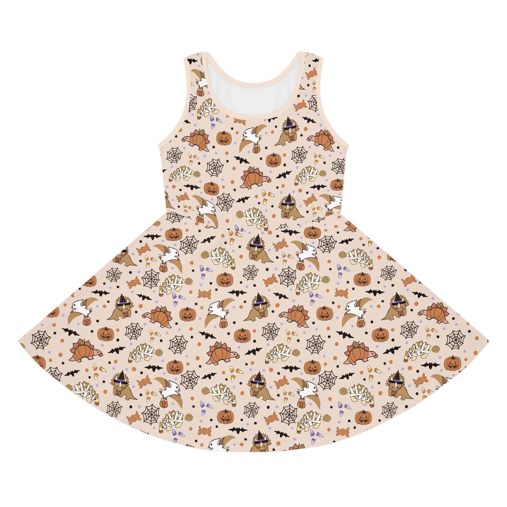 Halloween Party - Girls/Toddler Halloween Dinosaur Sundress