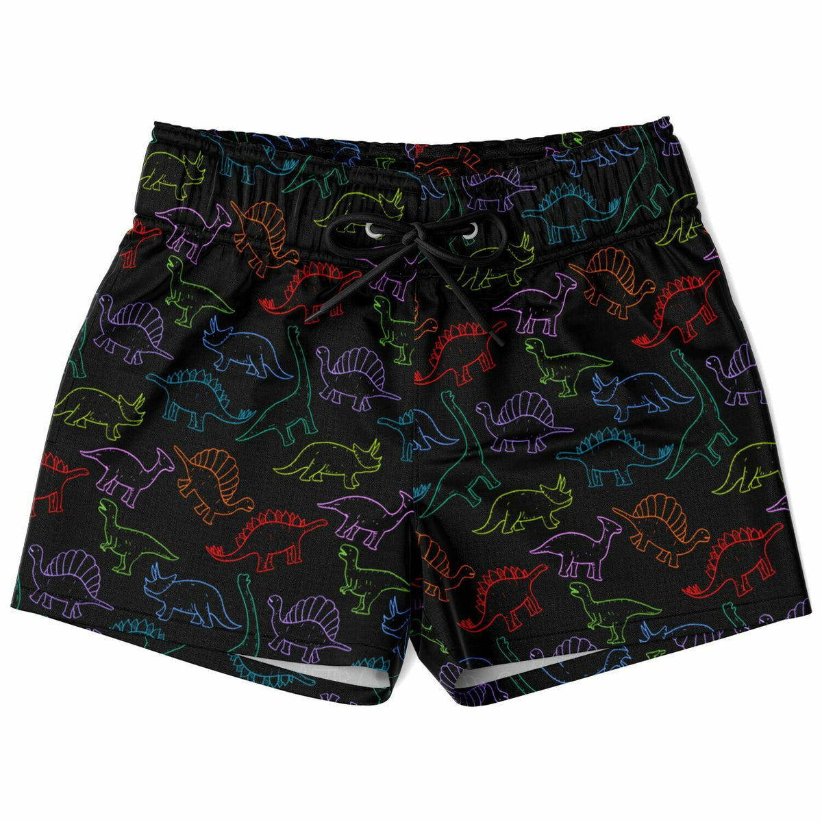 Sketched Color Dinos - Boys Dinosaur Swimsuit