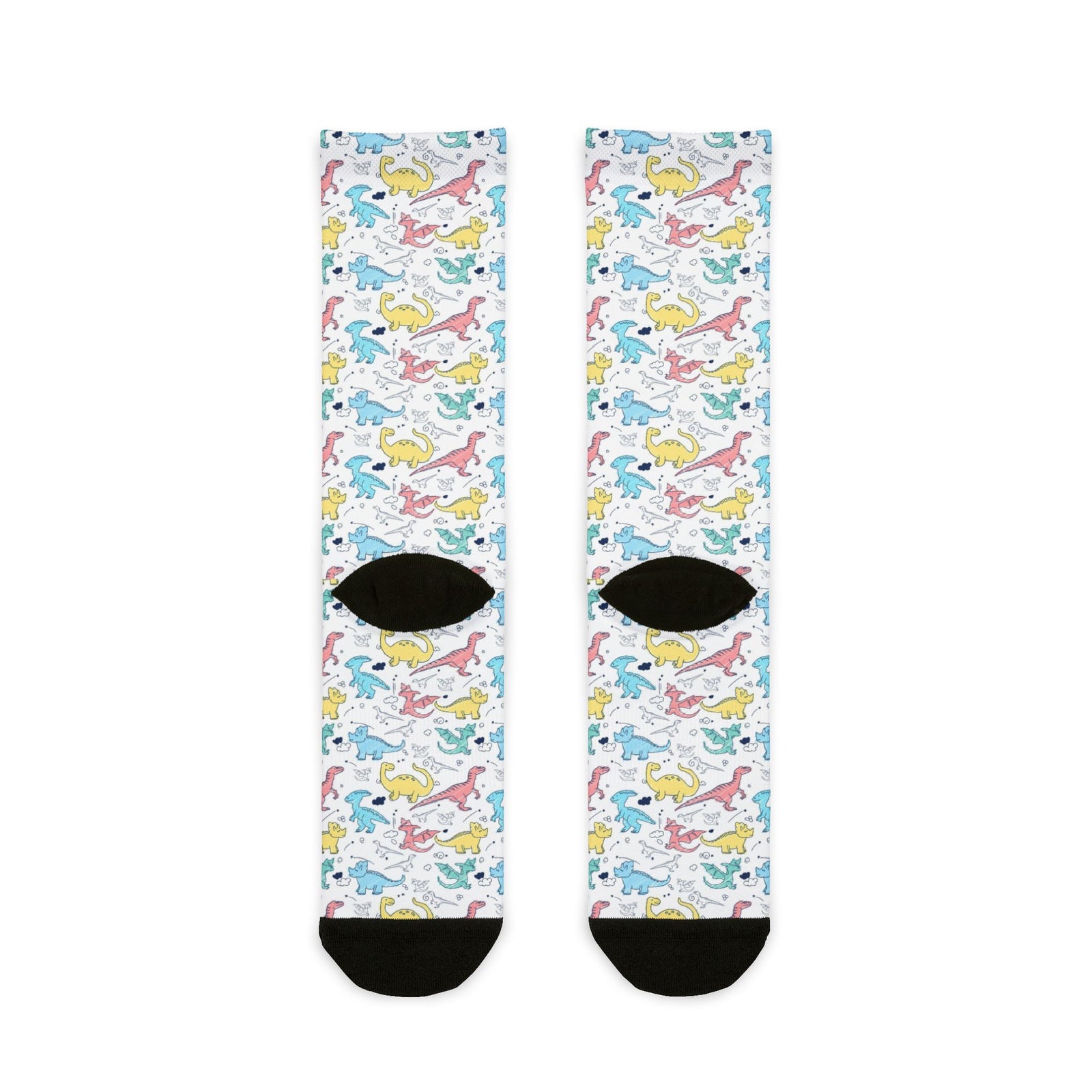Sublimation Crew Socks - sketch2