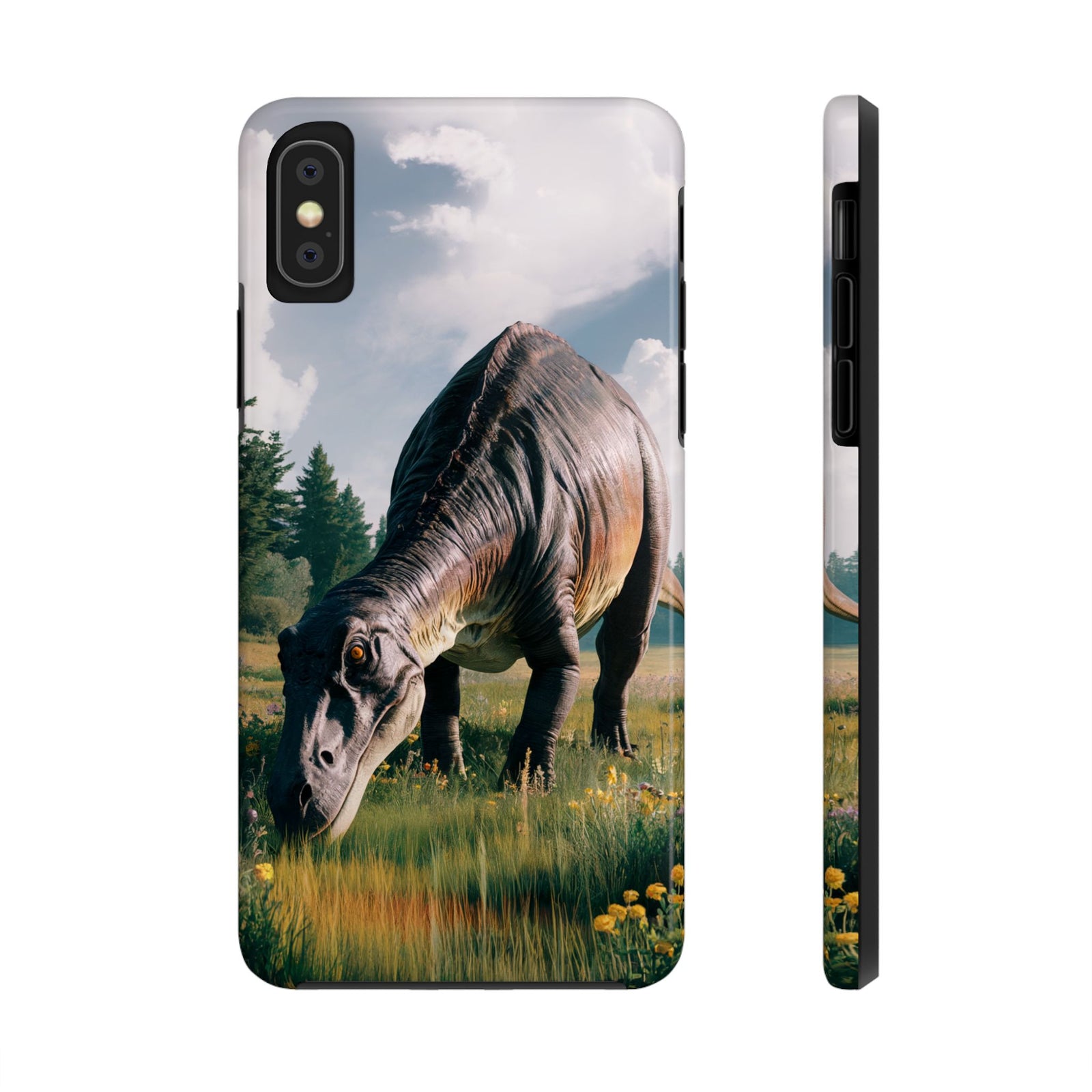 Gentle Giant Grazing - Dinosaur Phone Case