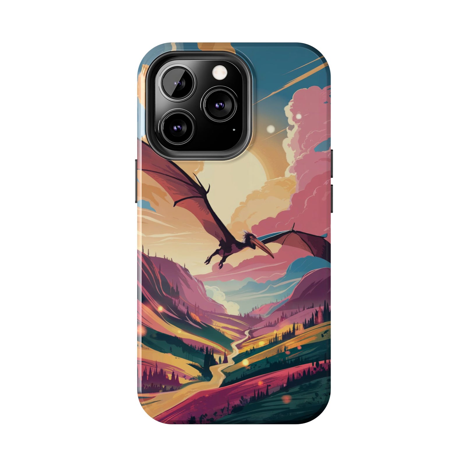 Pteranodon Sky Journey - Dinosaur Phone Case