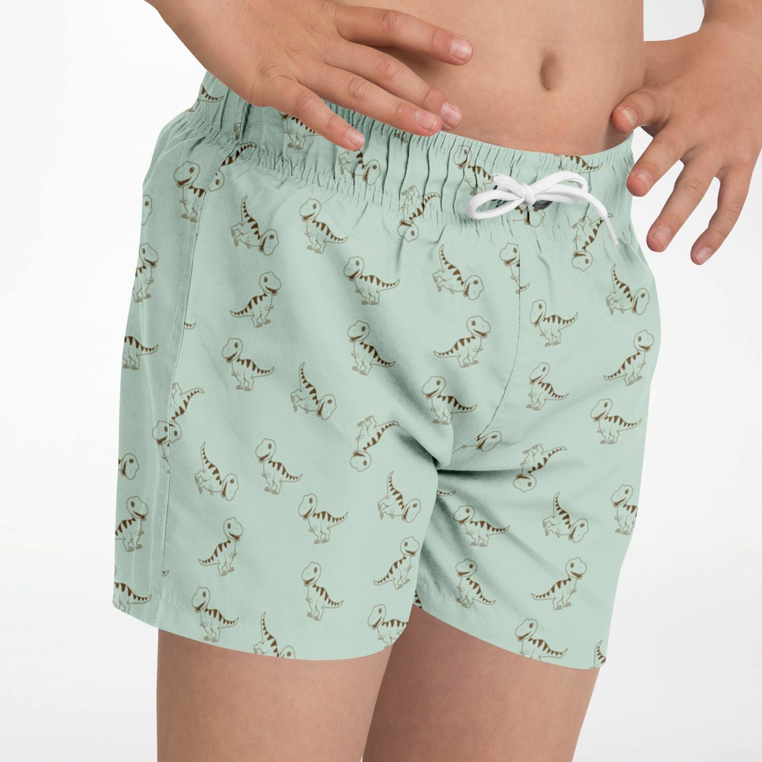 Cute T-Rex - Boys Dinosaur Swimsuit