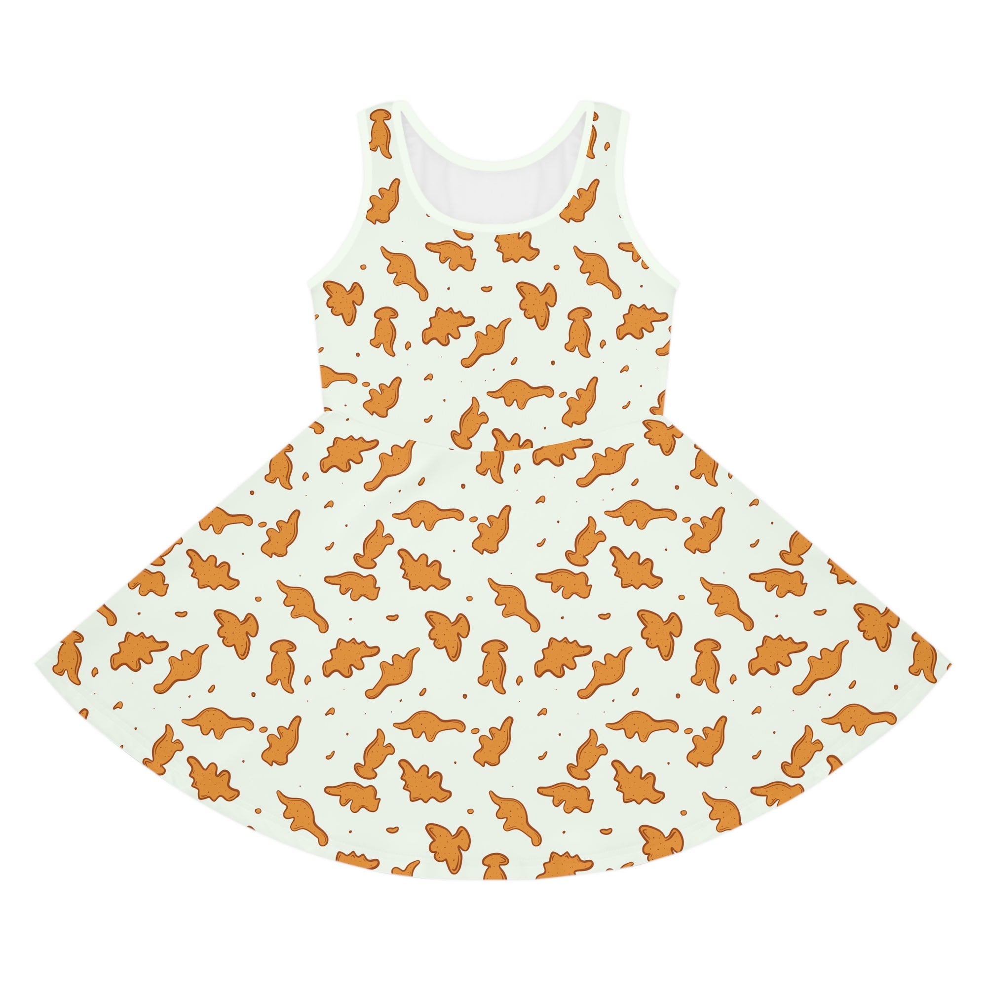 Dinosaur Nuggies - Girls/Toddler Dinosaur Sundress