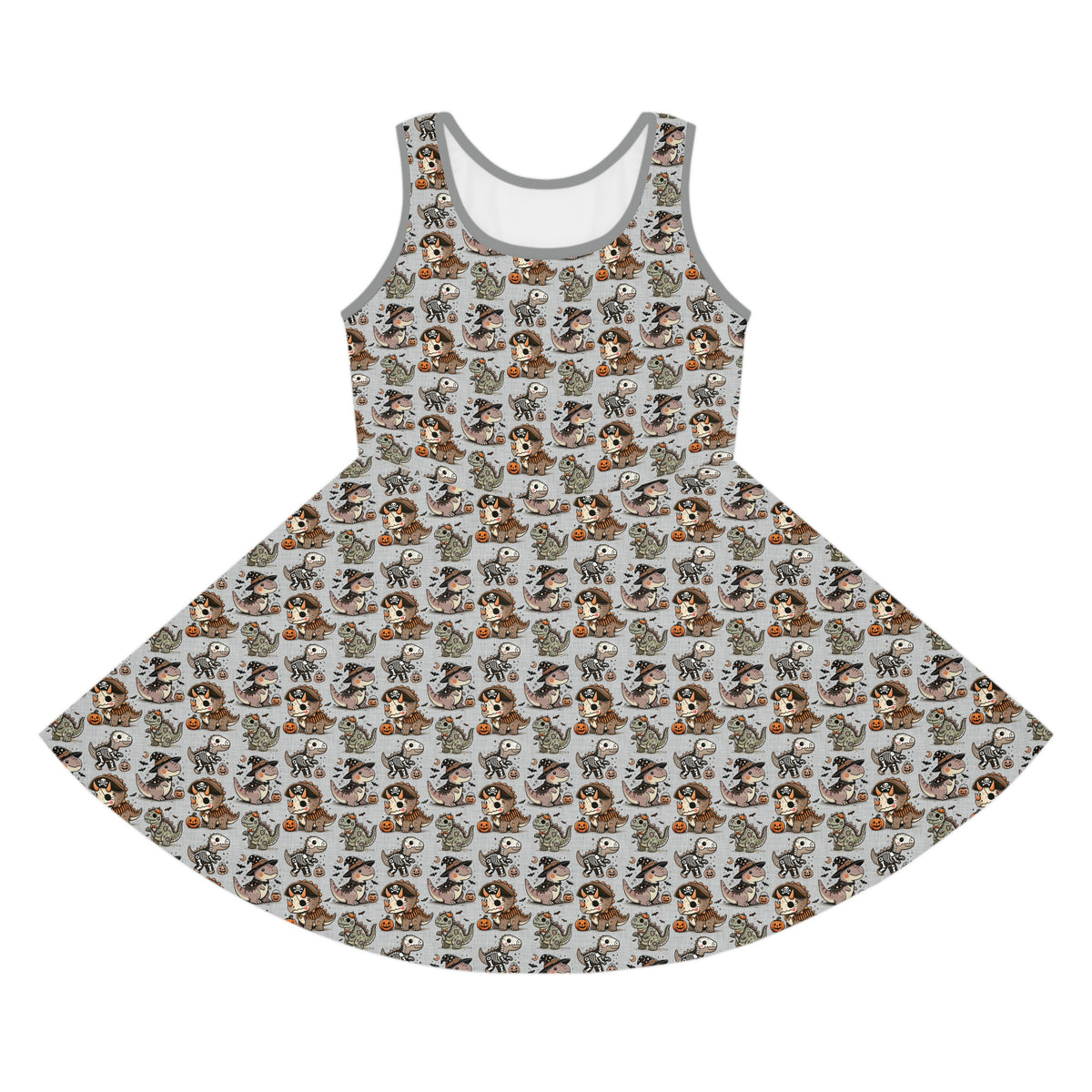 Trick or Treat Dinos - Girls/Toddler Halloween Sundress