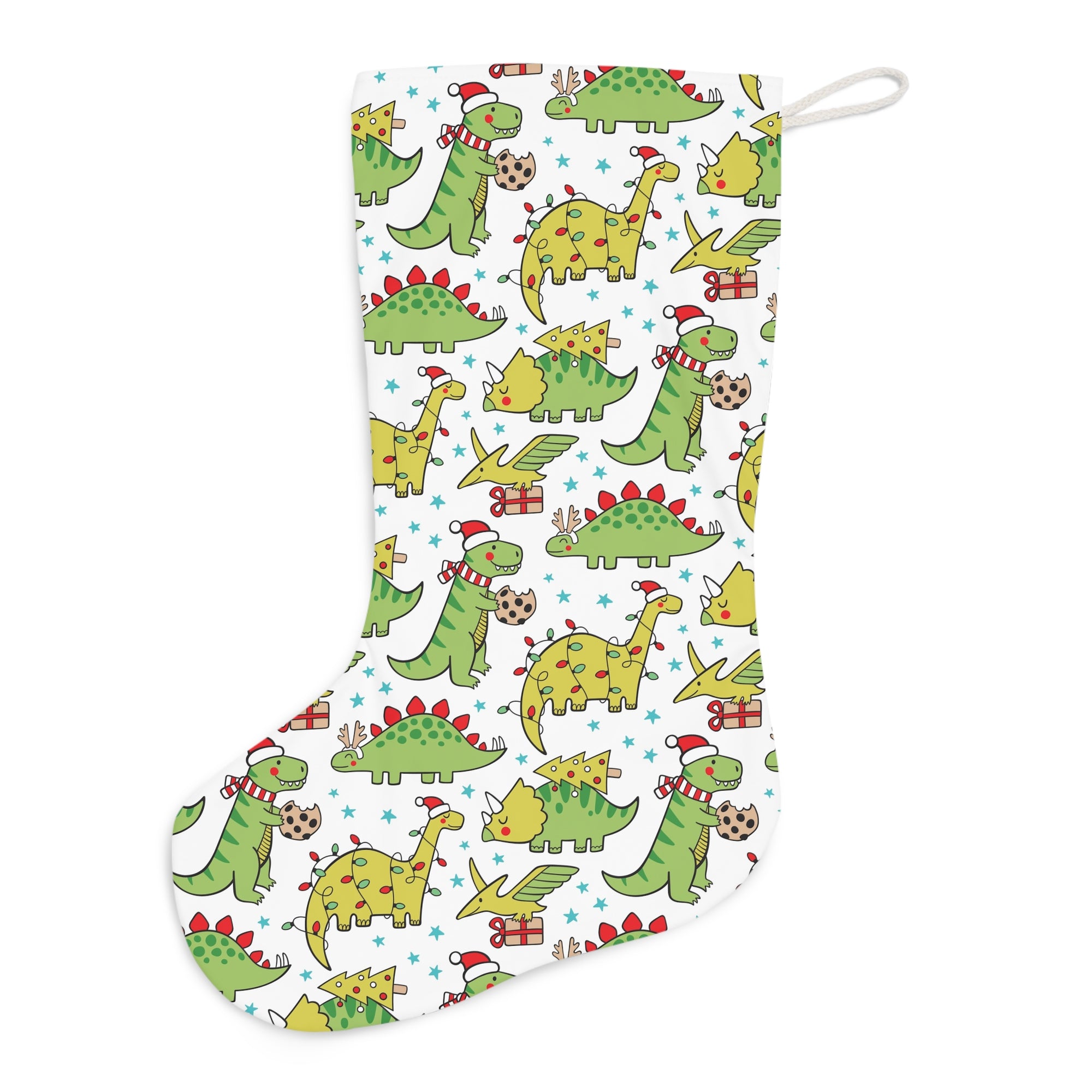 Festive Celebration - Dinosaur Stocking