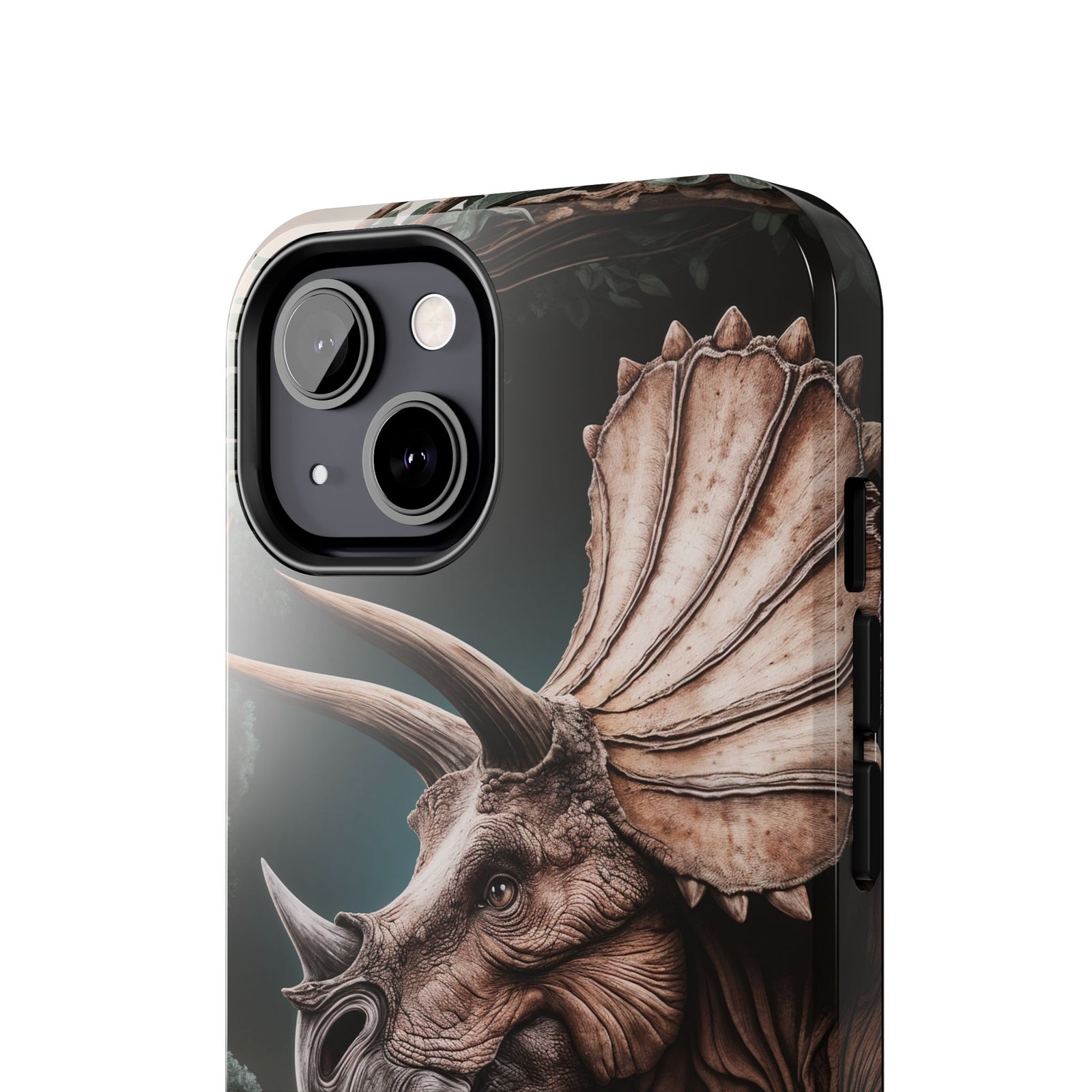 Triceratops Wilderness Adventure - Dinosaur Phone Case