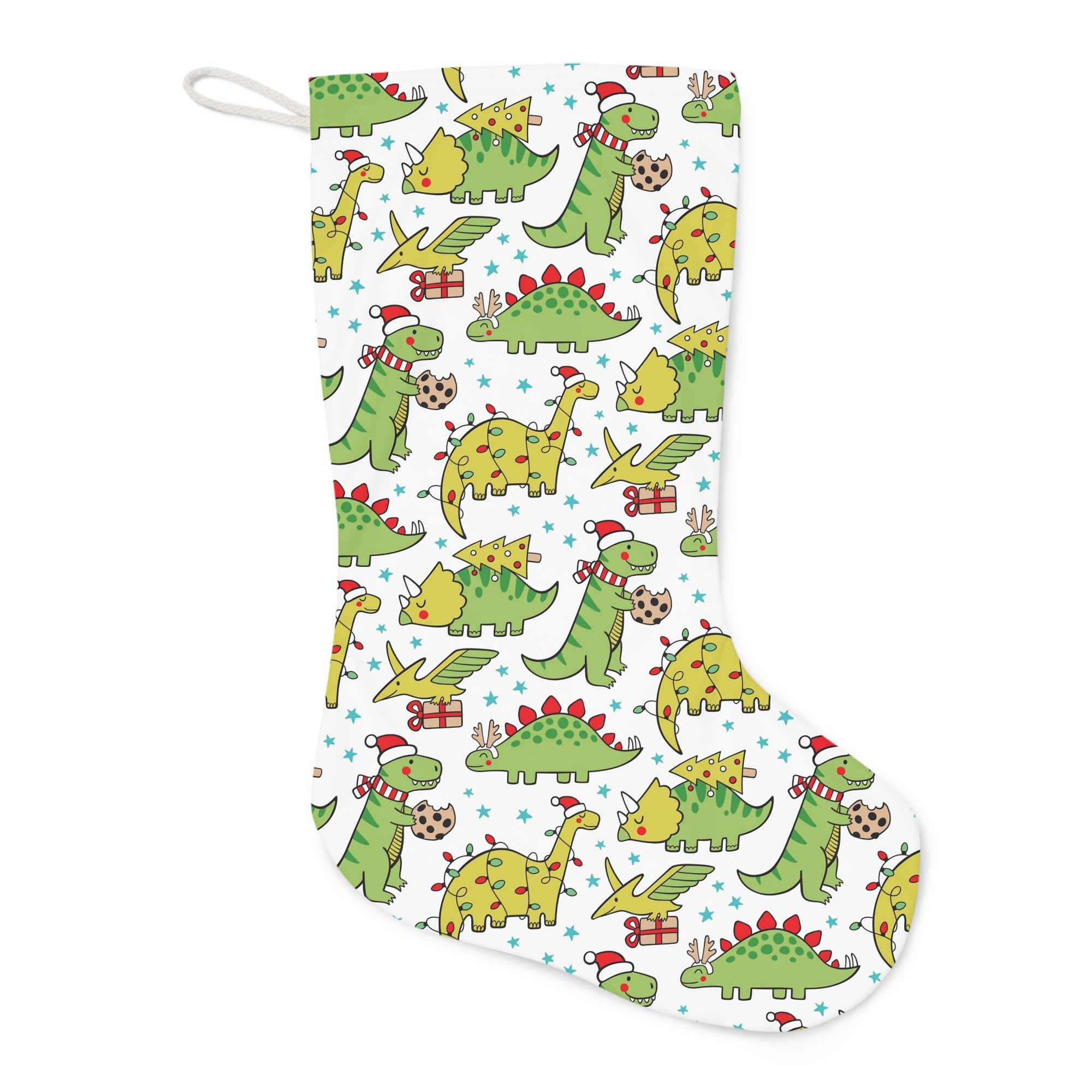 Festive Celebration - Dinosaur Stocking