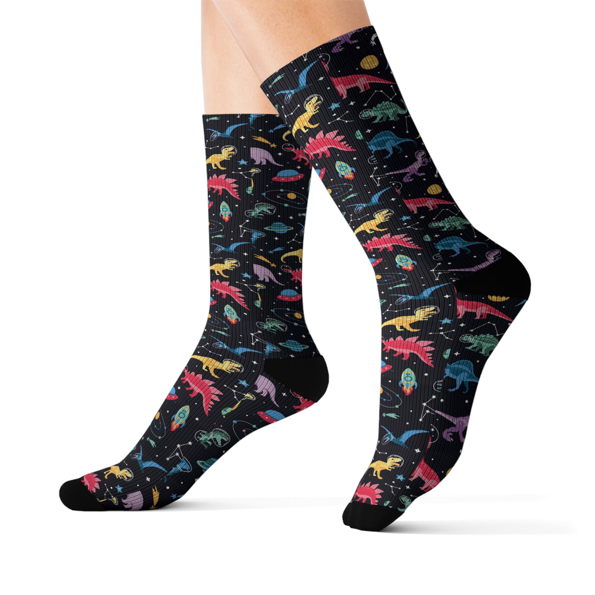 Space Dino&#39;s - Dinosaur Socks