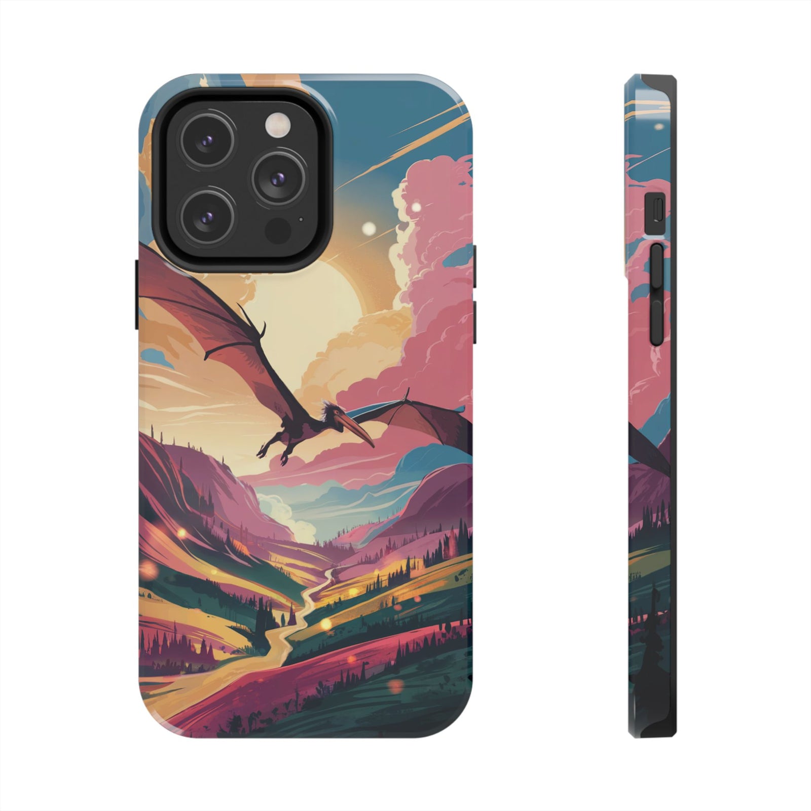 Pteranodon Sky Journey - Dinosaur Phone Case