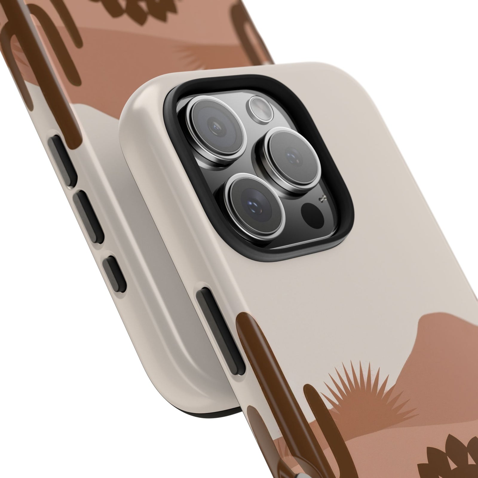 Desert Dino Silhouette - Dinosaur Phone Case