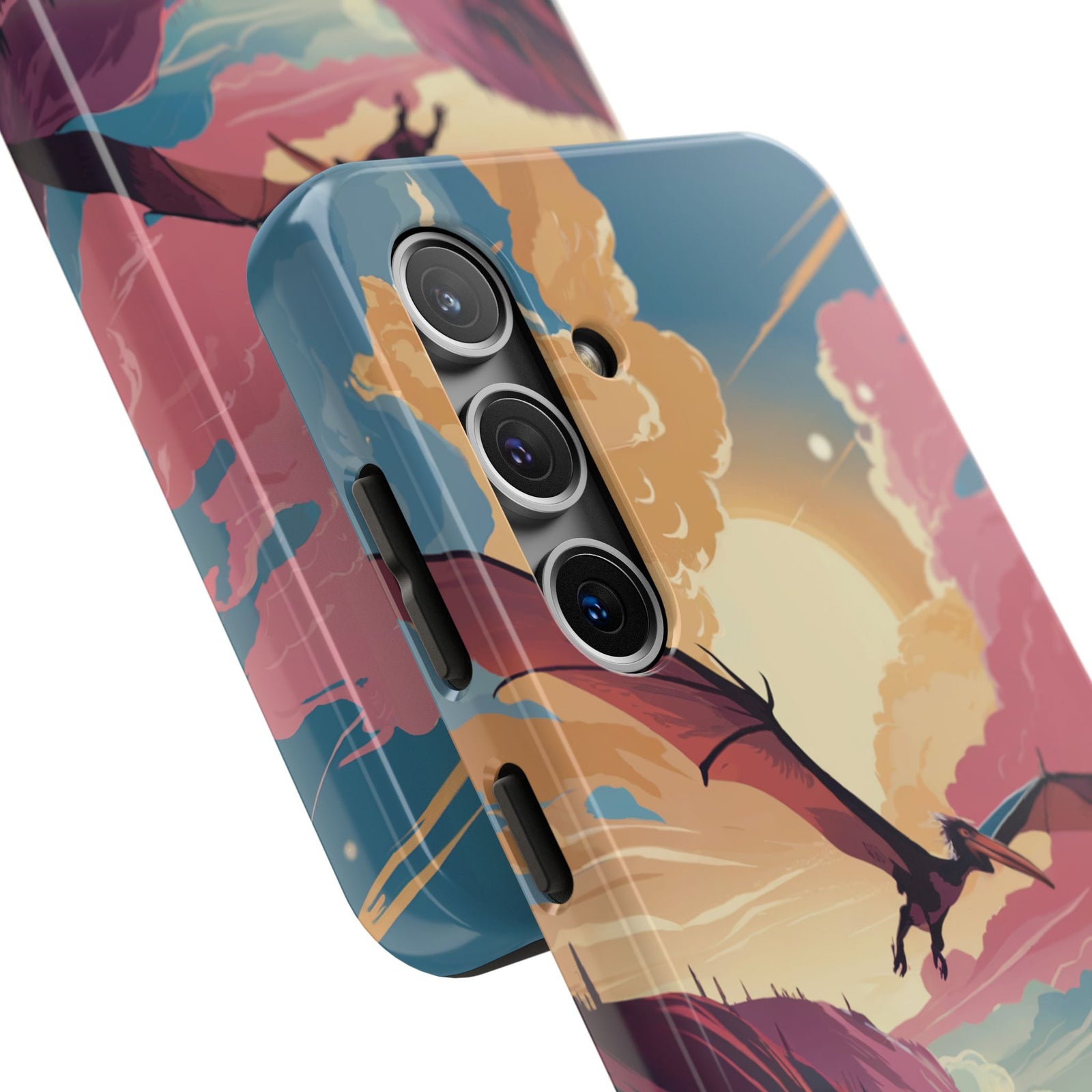 Pteranodon Sky Journey - Dinosaur Phone Case