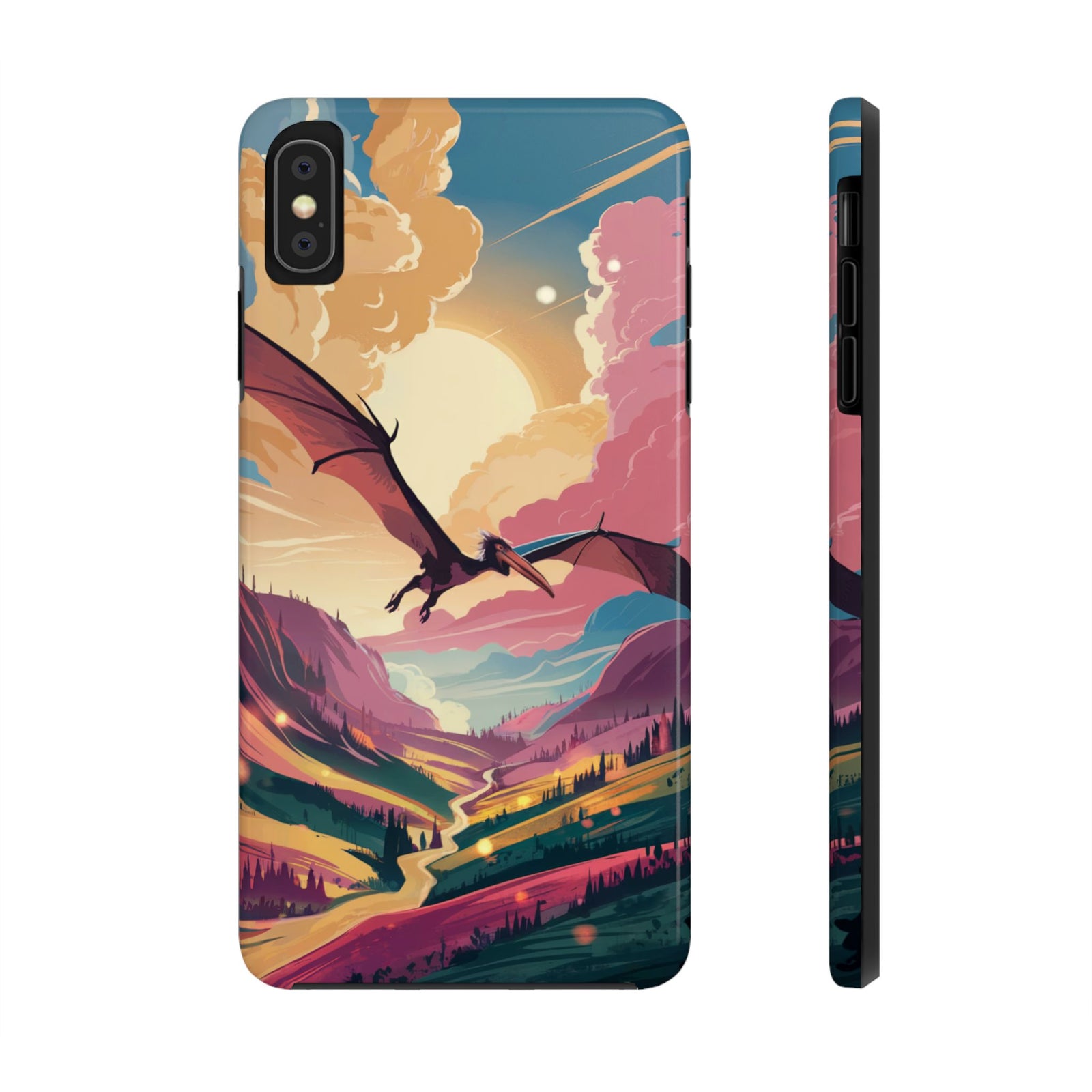Pteranodon Sky Journey - Dinosaur Phone Case