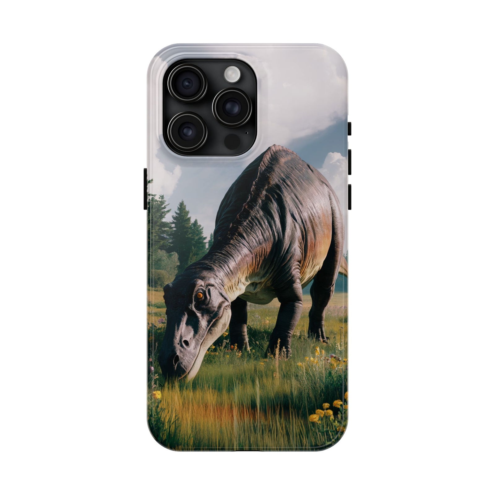 Gentle Giant Grazing - Dinosaur Phone Case