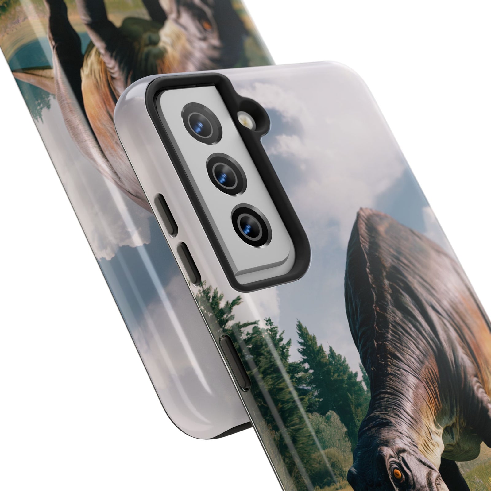 Gentle Giant Grazing - Dinosaur Phone Case