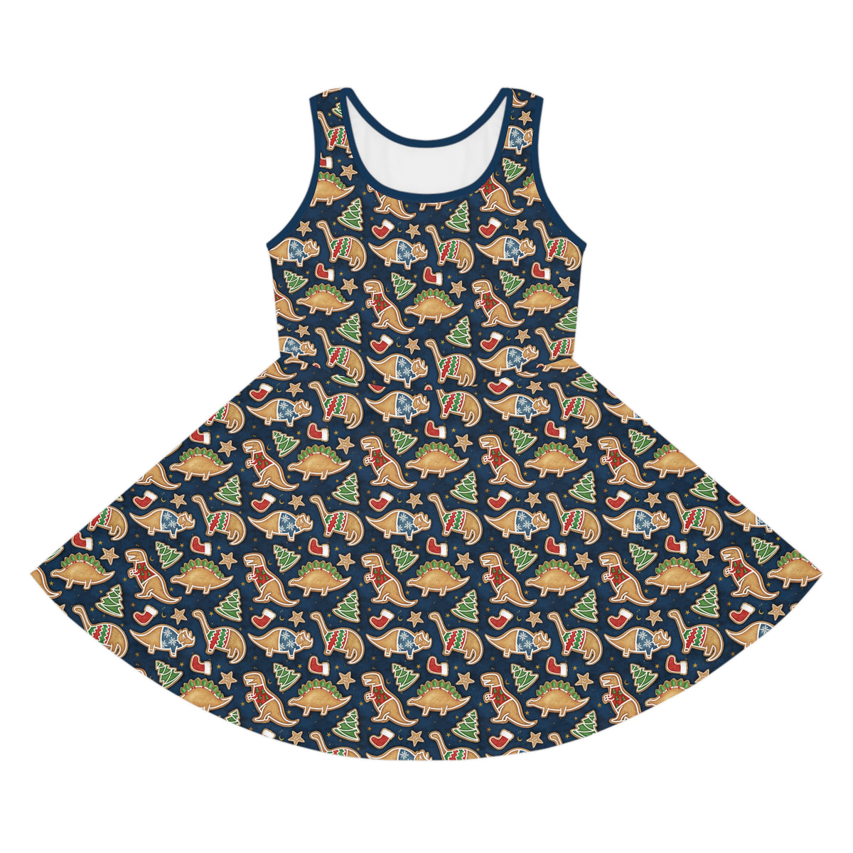 Christmas Cookies - Girls/Toddler Christmas Sundress 2T Christmas Cookies - Girls/Toddler Christmas Sundress 2T