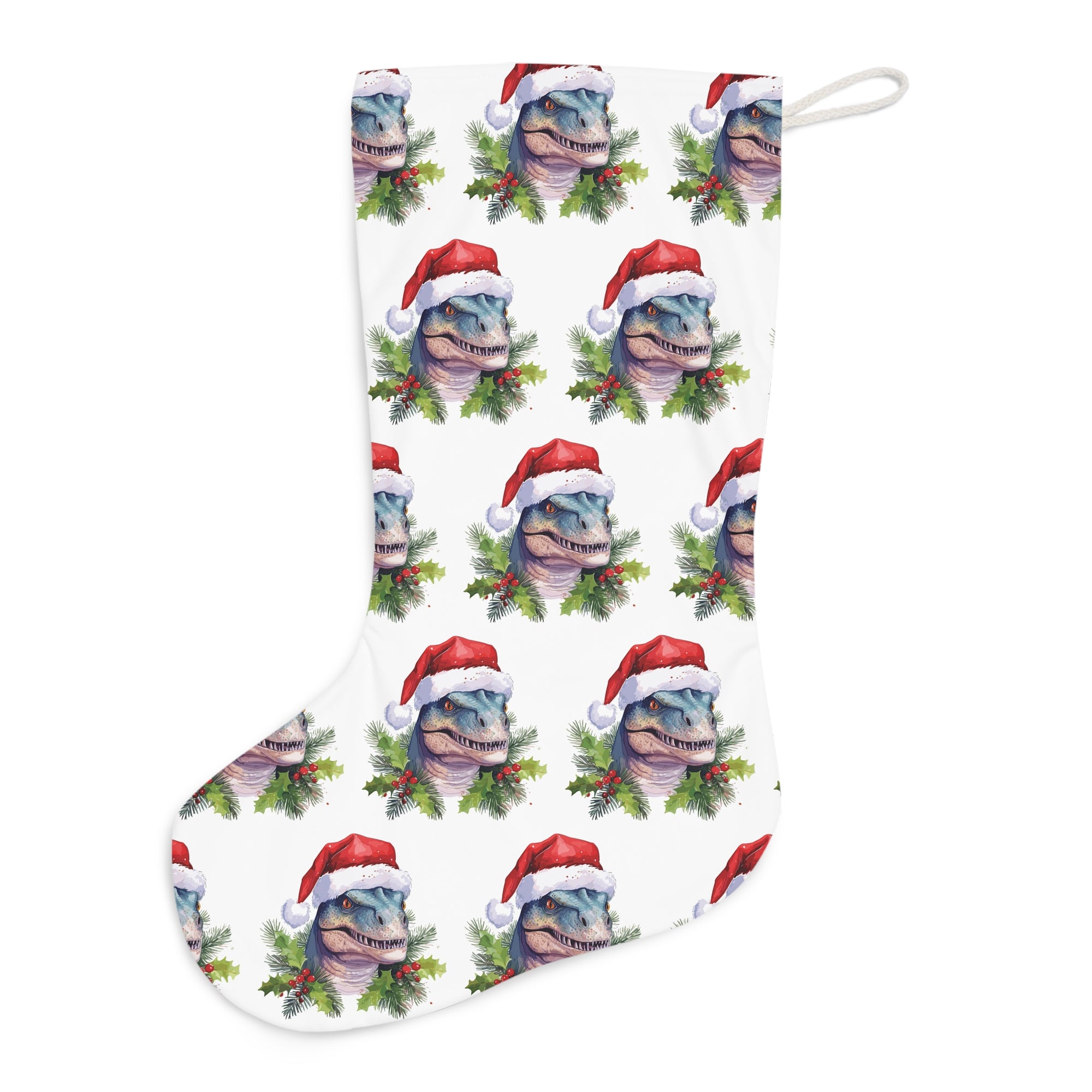 Dino Holly - Dinosaur Christmas Stocking