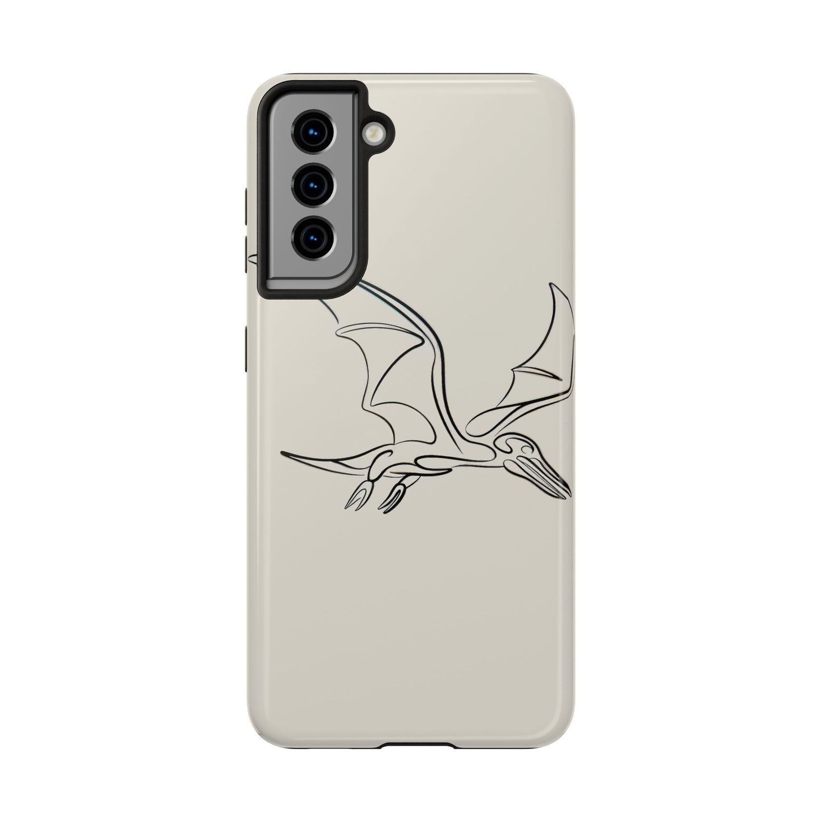 Pterodactyl Glide Art - Dinosaur Phone Case