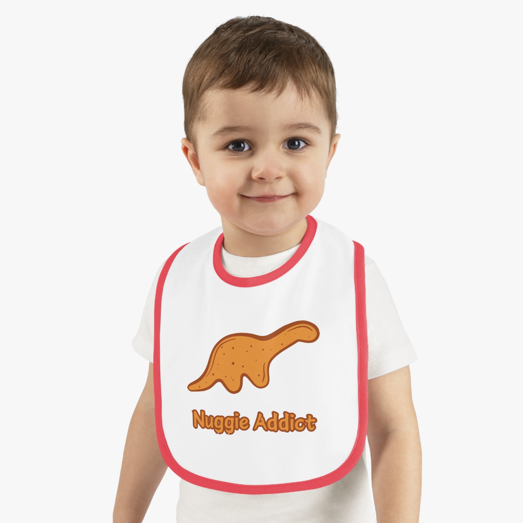 Nuggie Addict - Dinosaur Bib