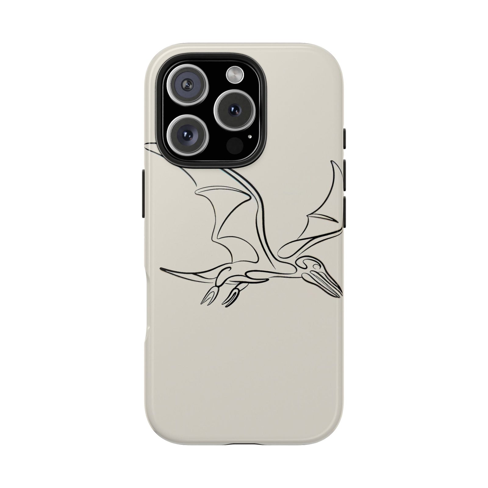 Pterodactyl Glide Art - Dinosaur Phone Case