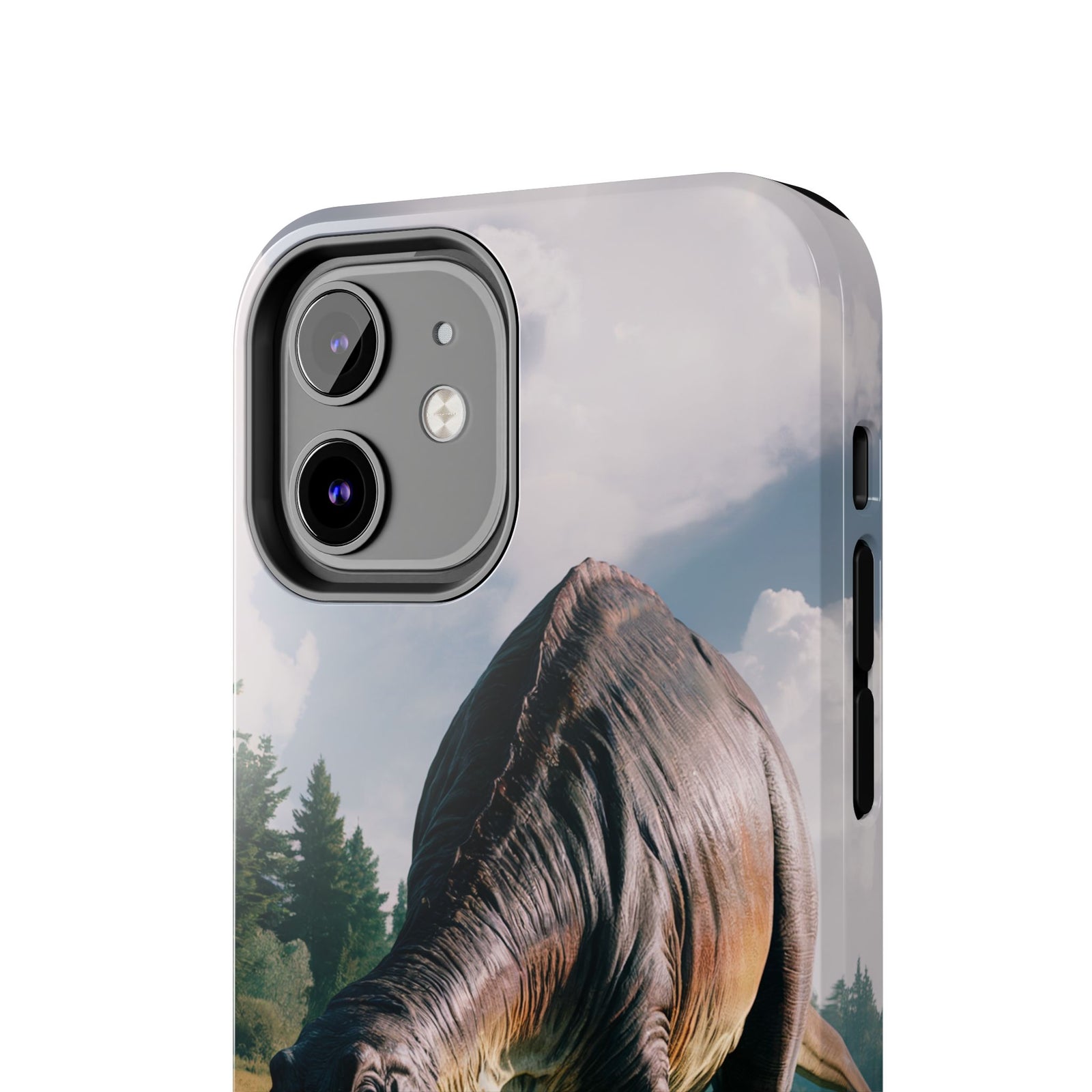 Gentle Giant Grazing - Dinosaur Phone Case
