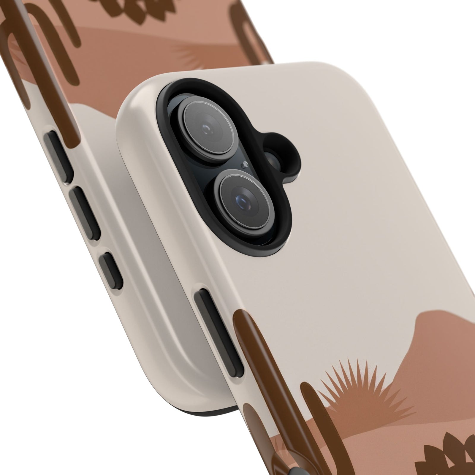 Desert Dino Silhouette - Dinosaur Phone Case