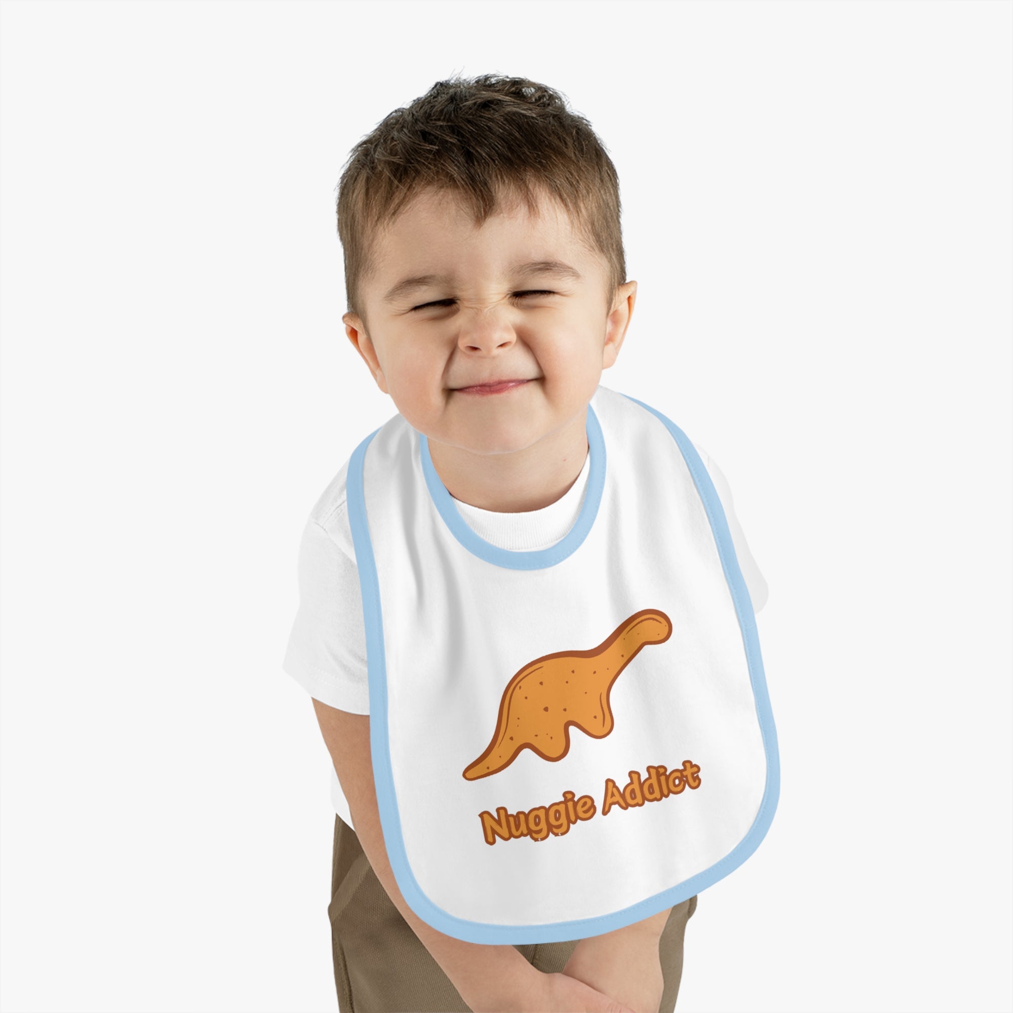 Nuggie Addict - Dinosaur Bib