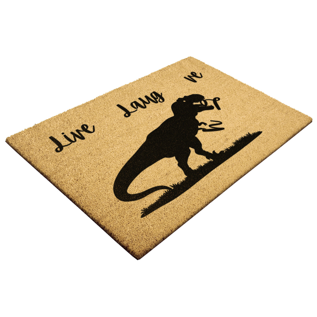 Live Laugh Love - Dinosaur Welcome Mat