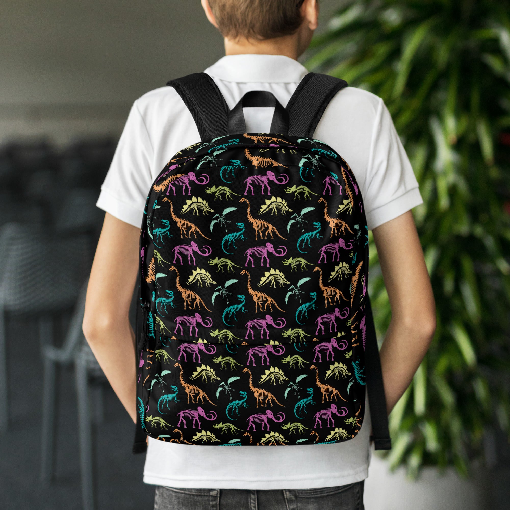 Colorful Fossils - Dinosaur Backpack